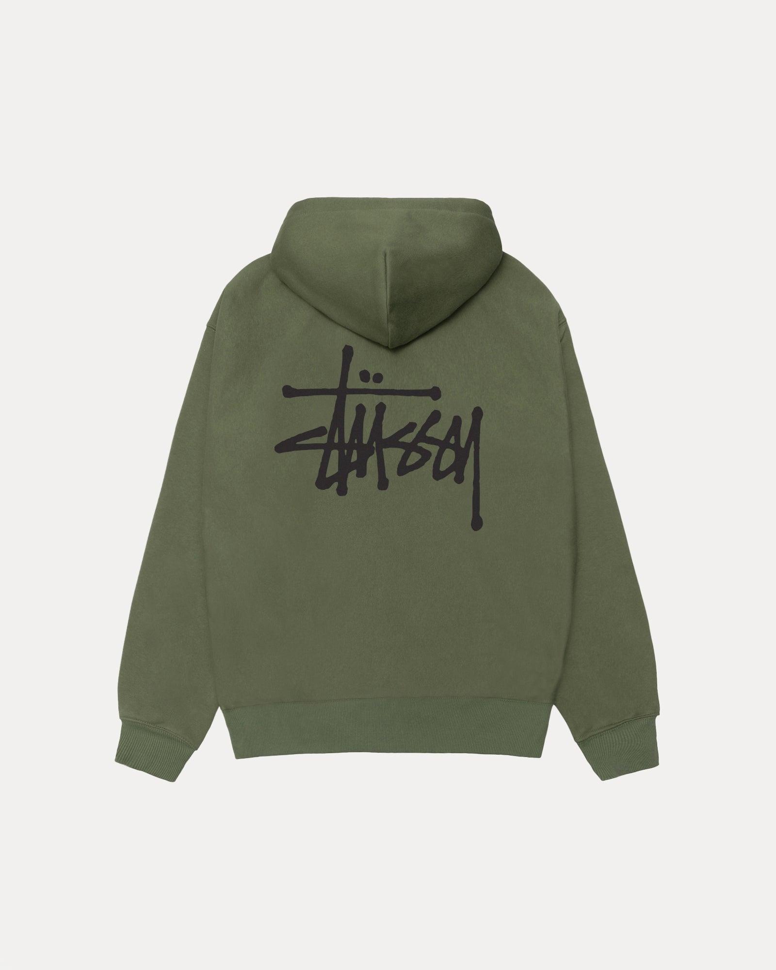 BASIC STÜSSY ZIP HOODIE Male Product Image