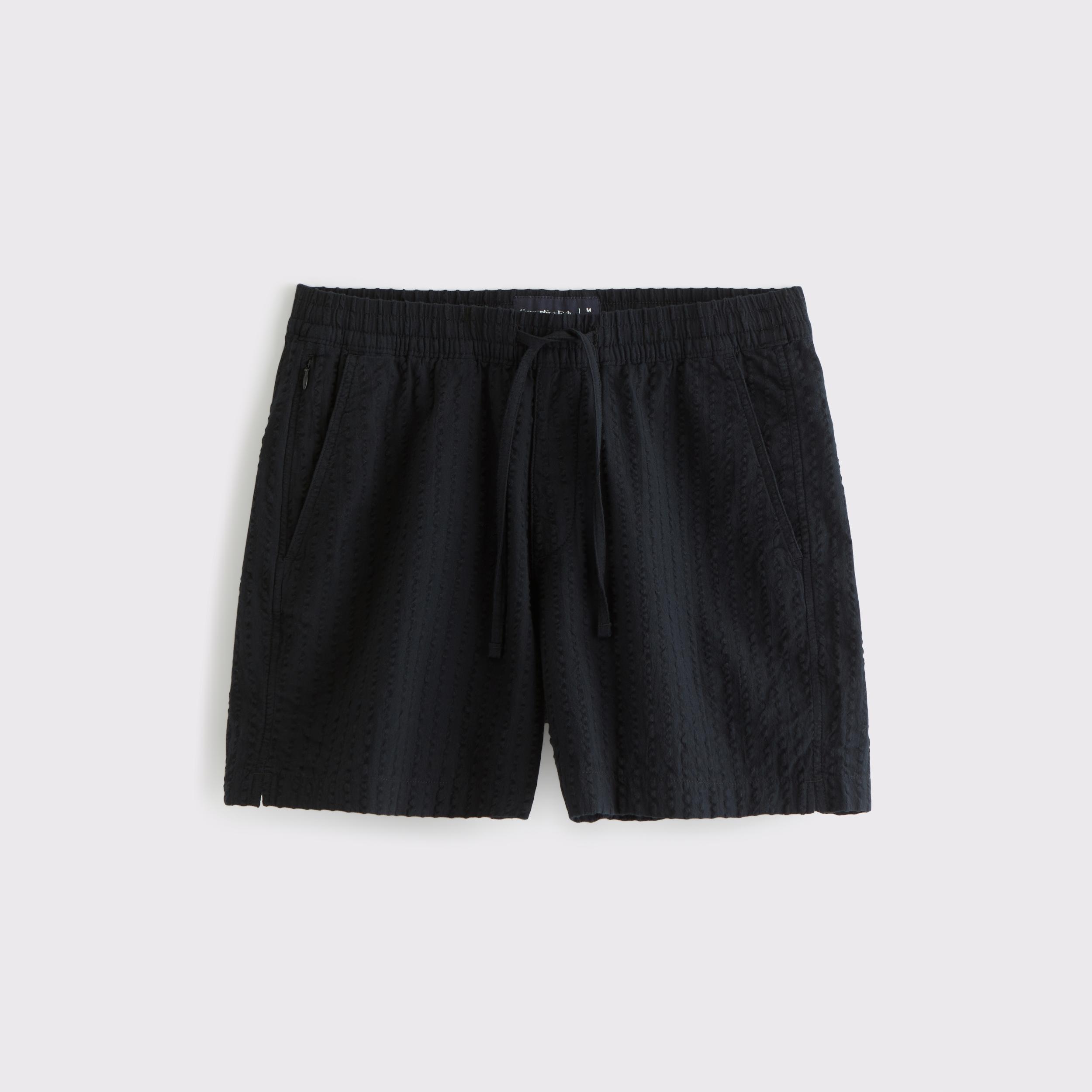 Textured Pull-On Short Product Image