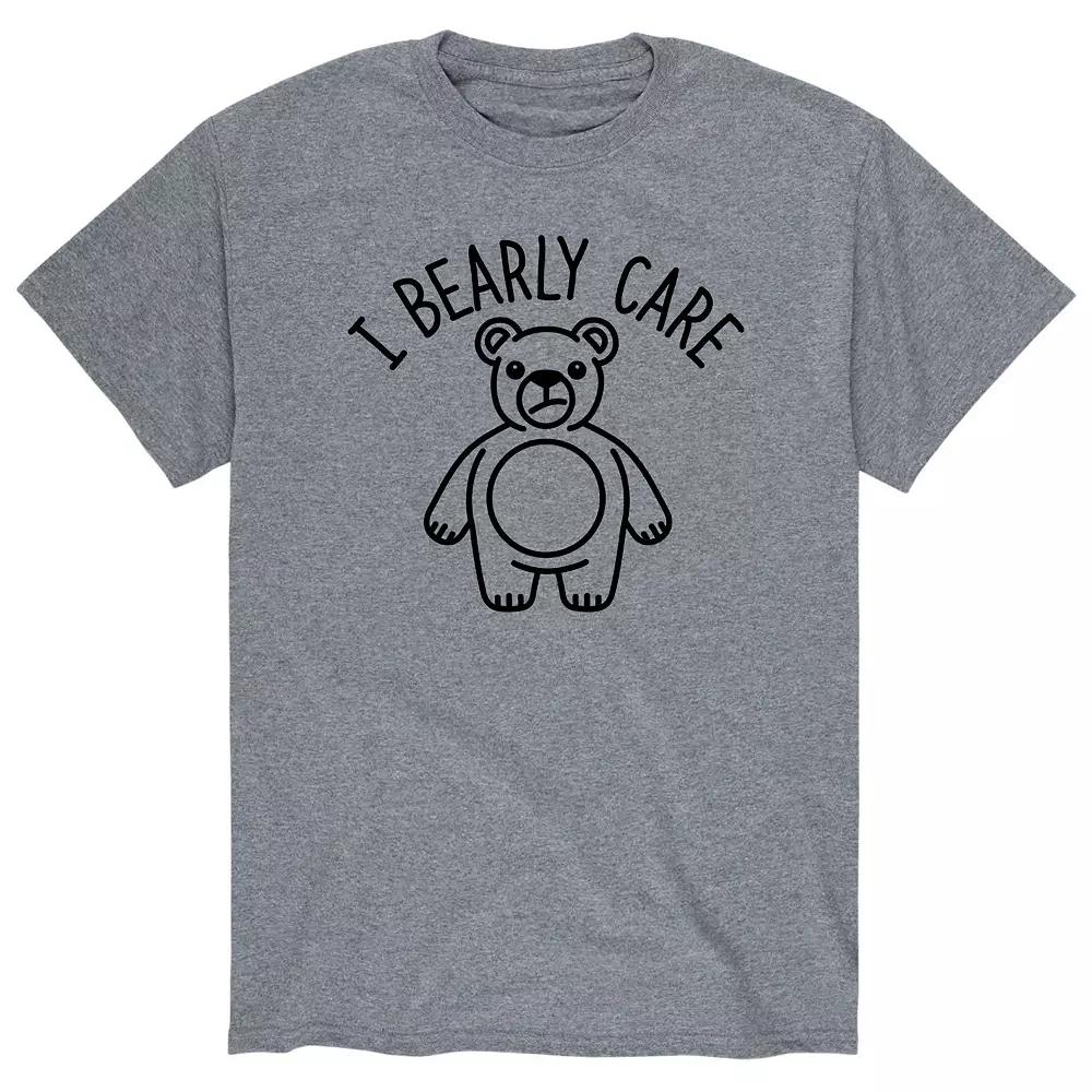 Men's I Bearly Care Graphic Tee,  Product Image
