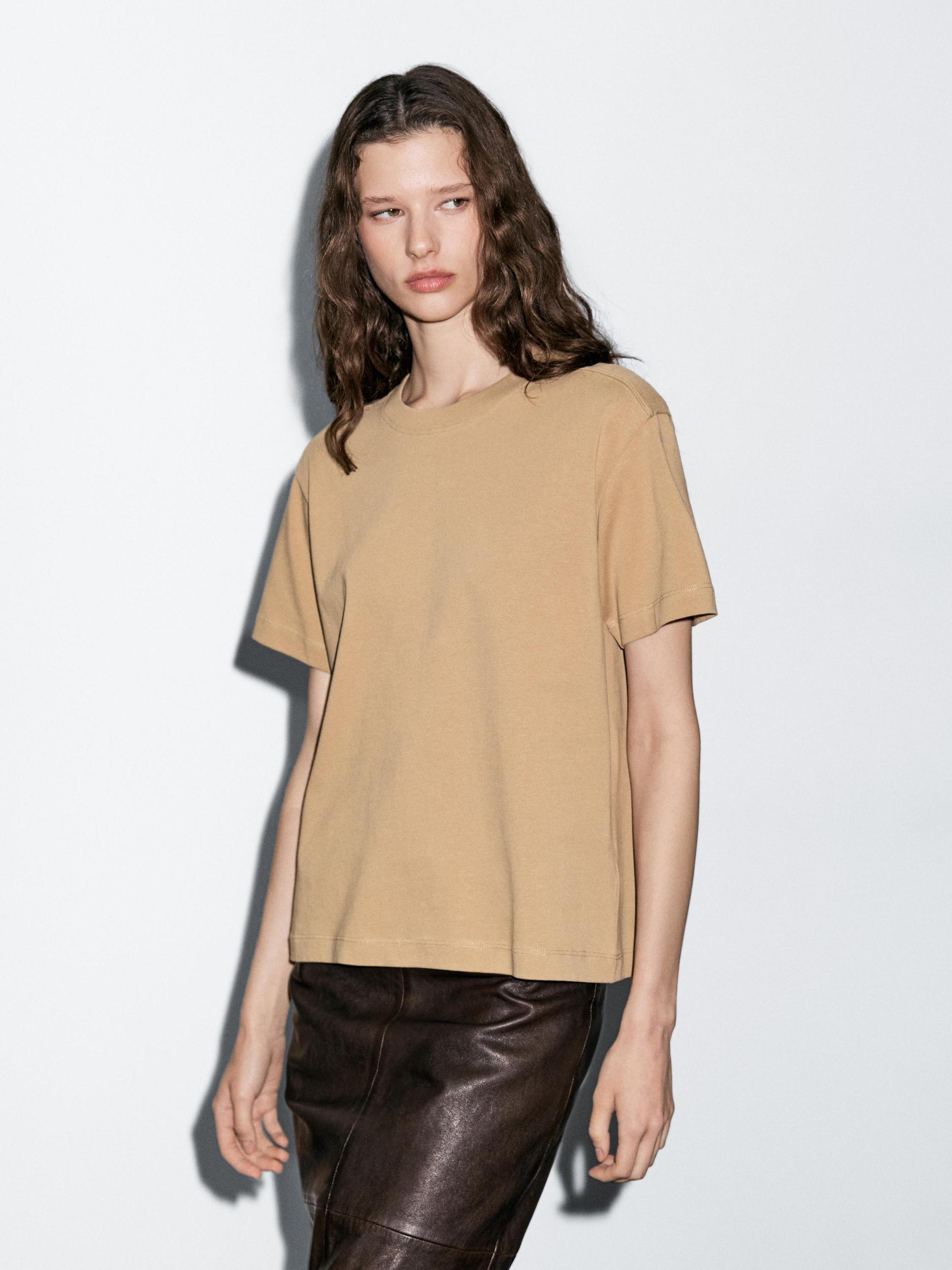 100% cotton short-sleeve T-shirt Product Image