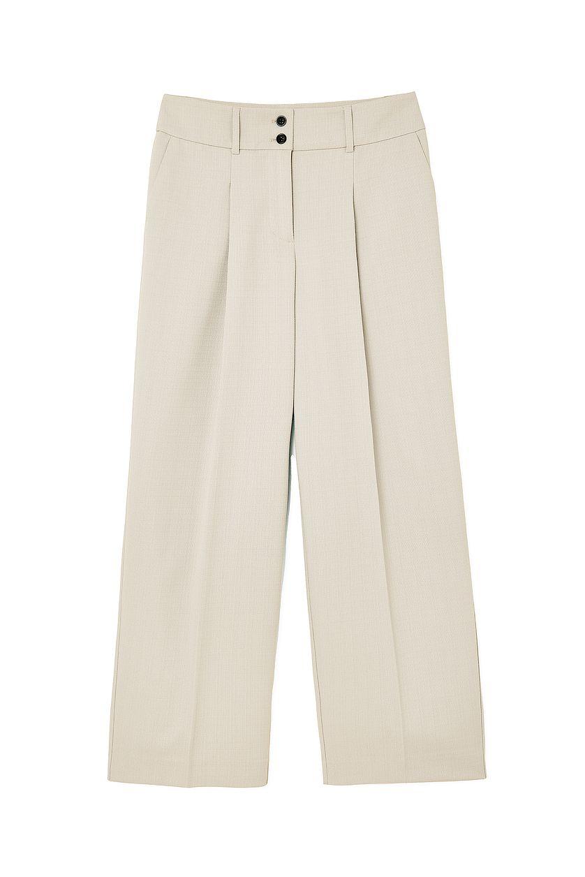 Loose Mid Waist Trousers Product Image