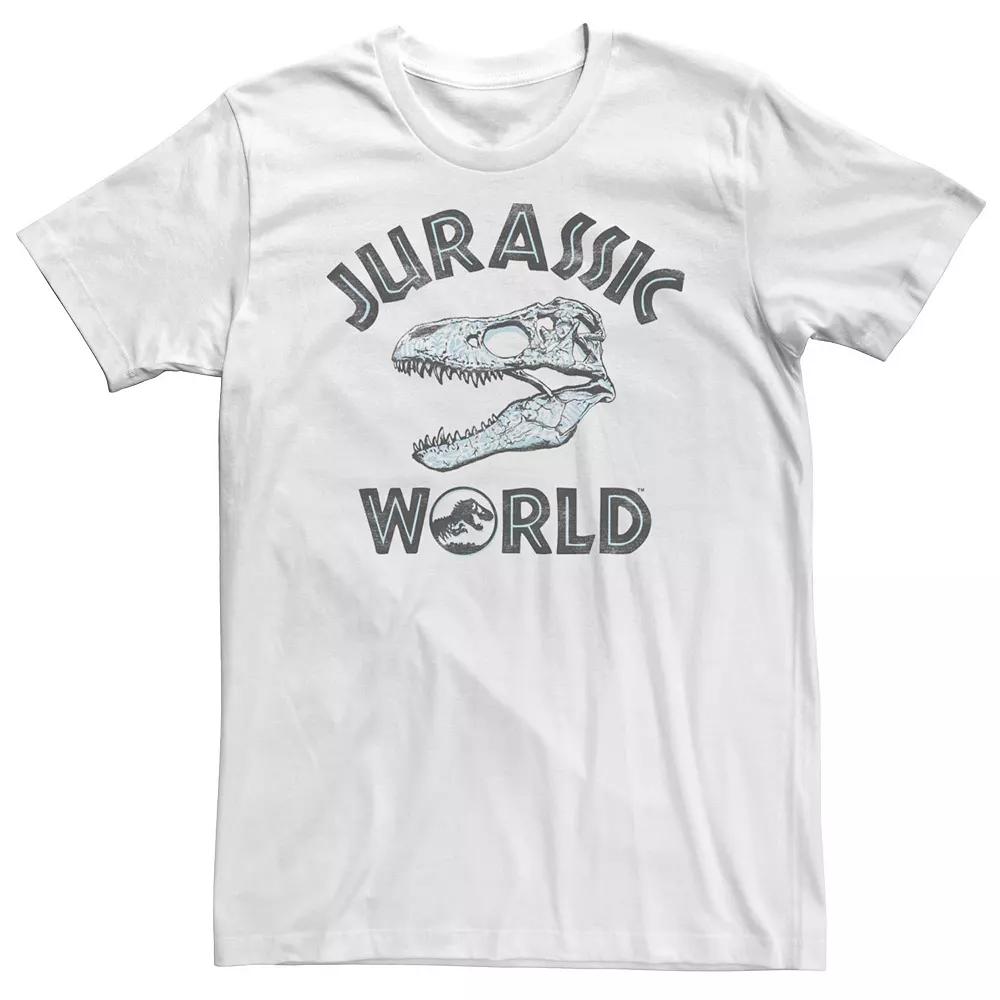 Big & Tall Jurassic World Two T-Rex Pattern Skull Tee, Men's,  Product Image