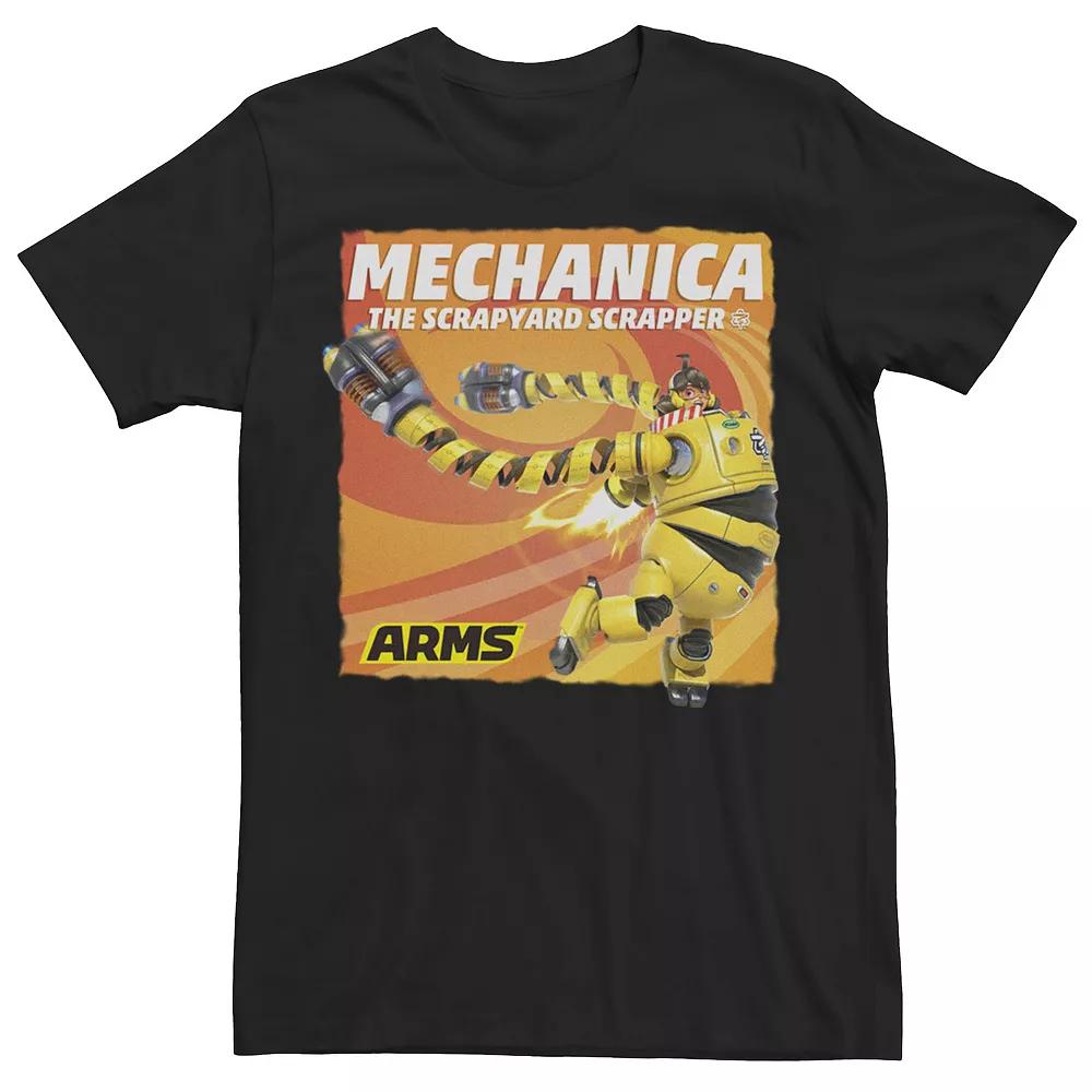 Men's Arms Mechanica The Scrapyard Scrapper Poster Graphic Tee,  Product Image