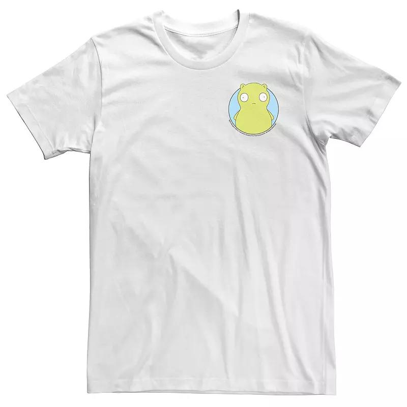 Big & Tall Bob's Burgers Kuchi Kopi Left Chest Tee, Men's, Size: 4XL Tall, White Product Image