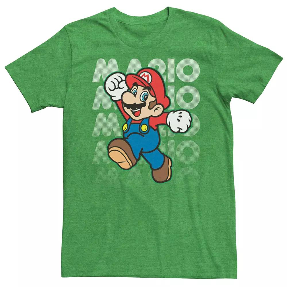 Men's Nintendo Super Mario Logo Fade Tee,  Product Image