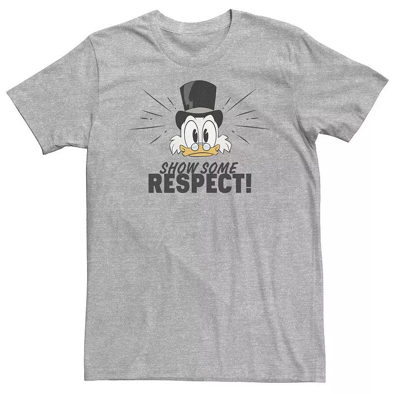 Big & Tall Disney DuckTales Scrooge McDuck Show Some Respect Tee, Men's,  Product Image