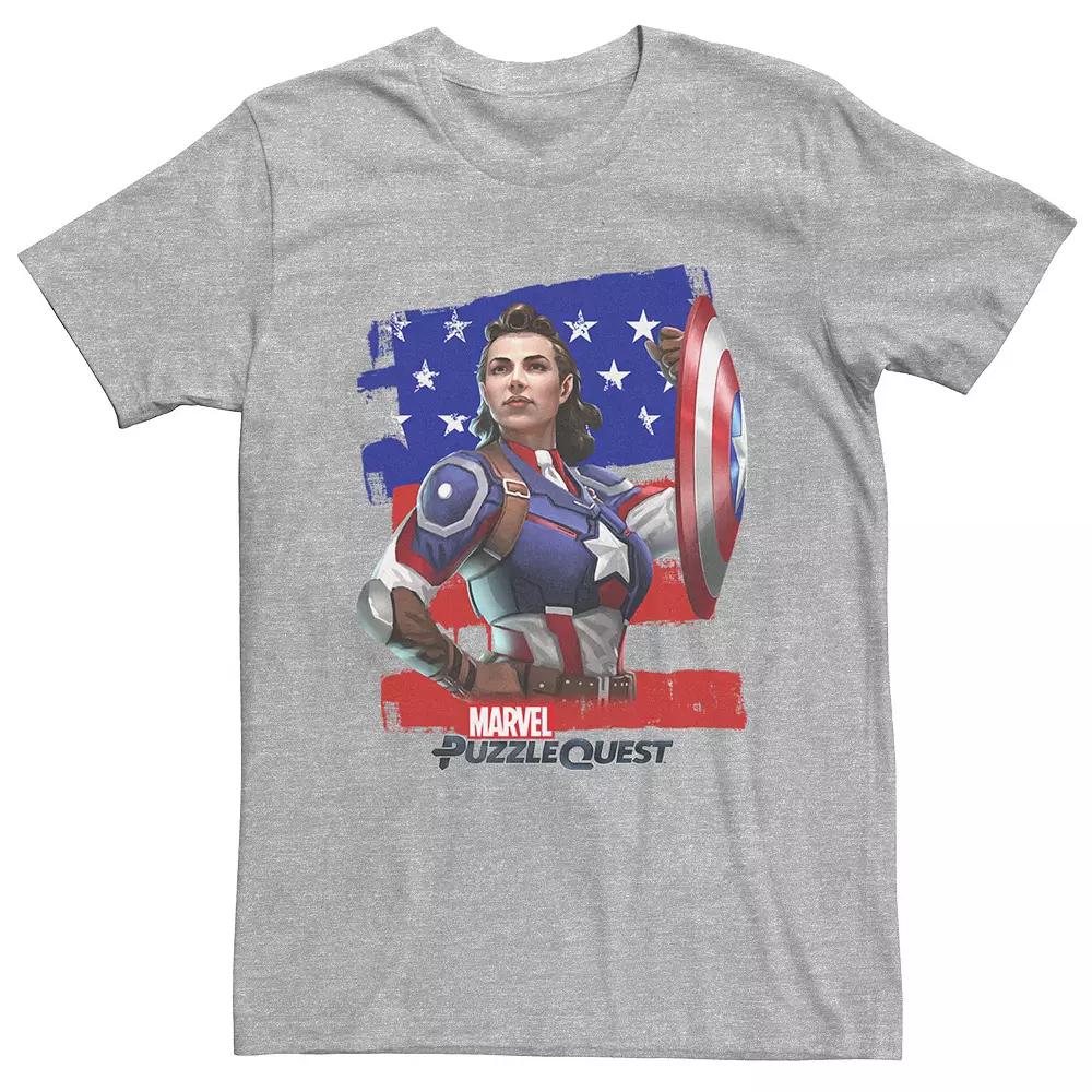 Big & Tall Marvel Puzzle Quest Spider-Man Miles Morales Tee, Men's,  Product Image