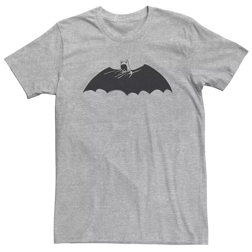 Big & Tall DC Comics Batman Side Portrait Logo Tee, Men's,  Product Image