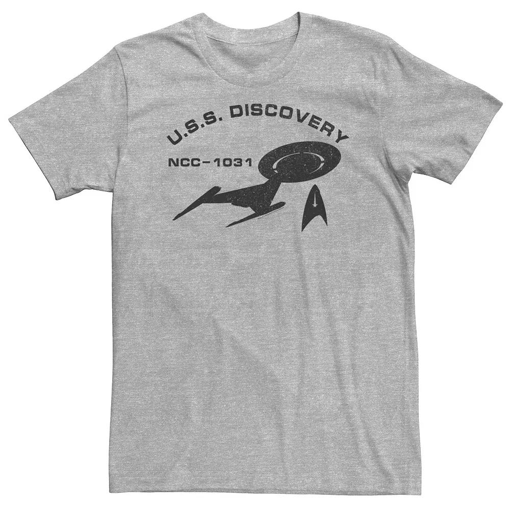 Big & Tall Star Trek Discovery NCC-1031 Collegiate Tee, Men's,  Product Image