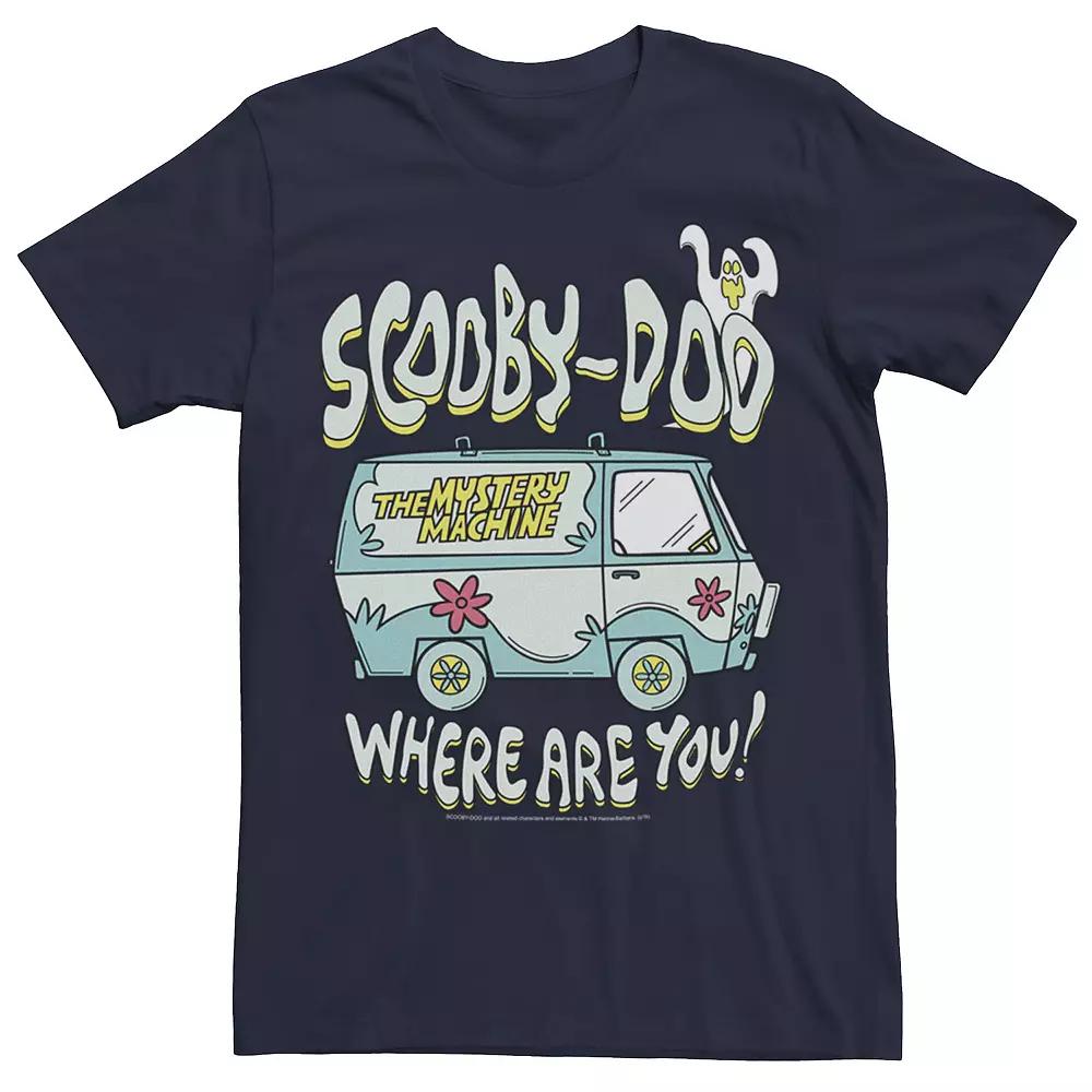 Men's Scooby-Doo Where Are You Ghost Mystery Machine Tee,  Product Image