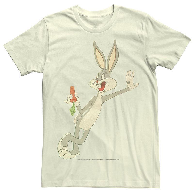 Men's Looney Tunes Bugs Bunny Eating A Carrot Portrait Tee,  Product Image