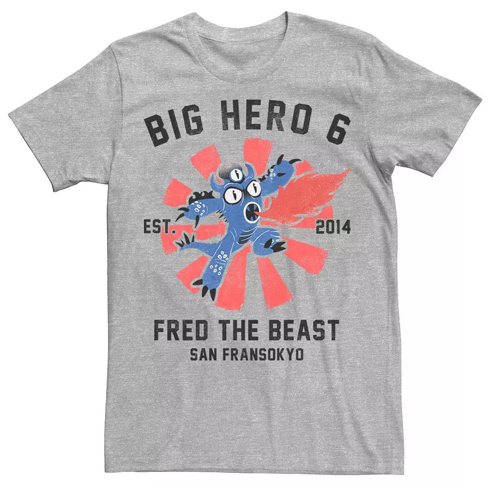 Disney's Big Hero 6 Fred The Beast Poster Men's Tee,  Product Image