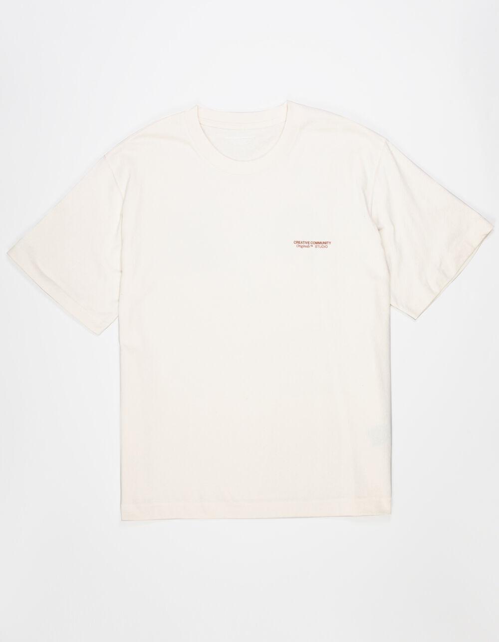 JACK & JONES Noho Mono Mens Tee - BUTTER CREAM Product Image