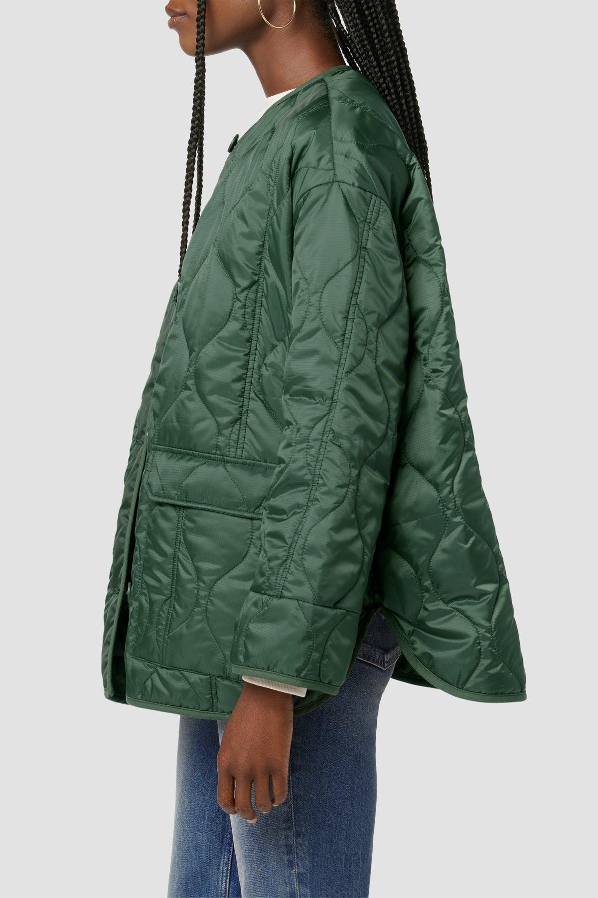 Oversized Quilted Jacket Female Product Image