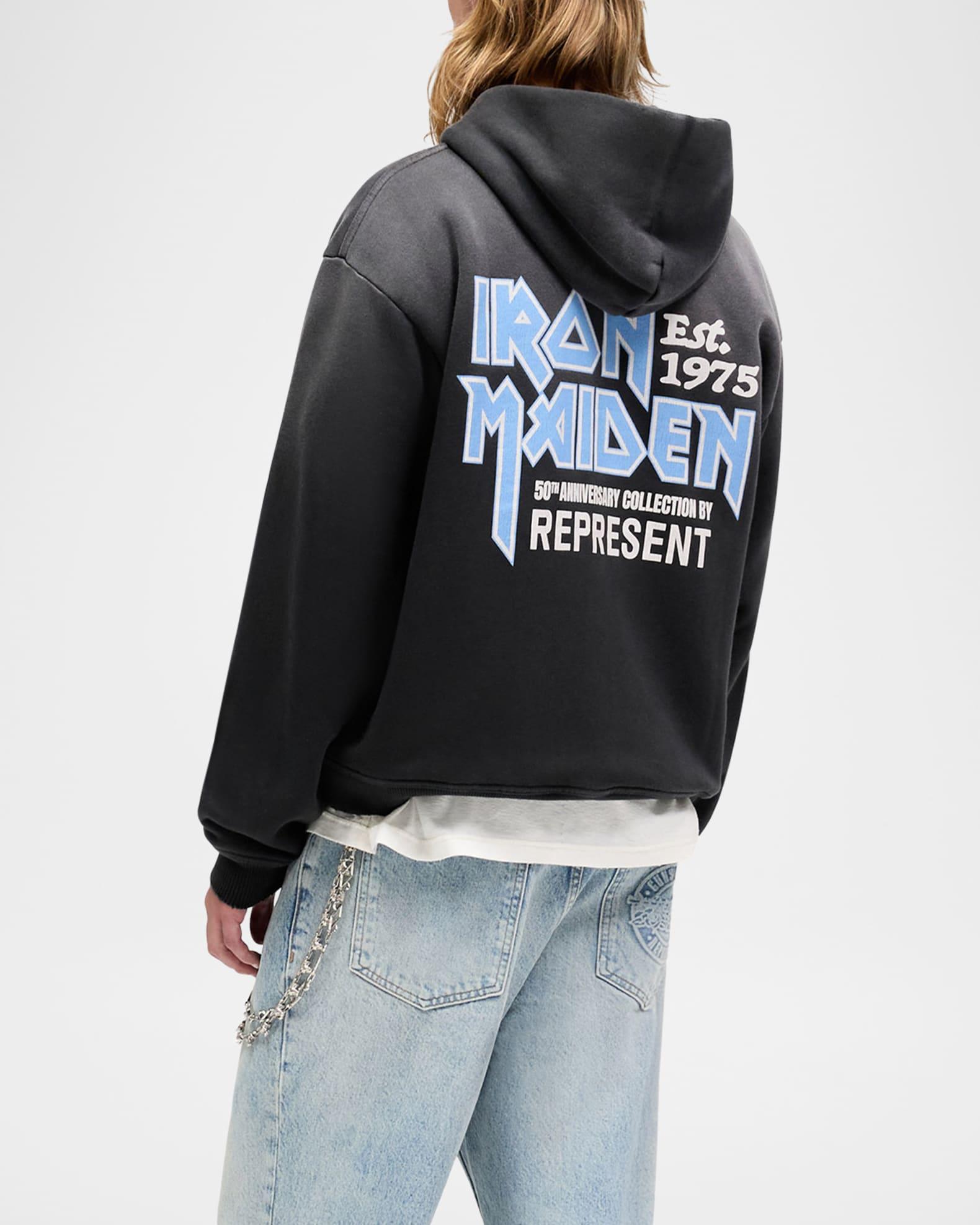 x Iron Maiden Men's Anniversary Full-Zip Hoodie Product Image