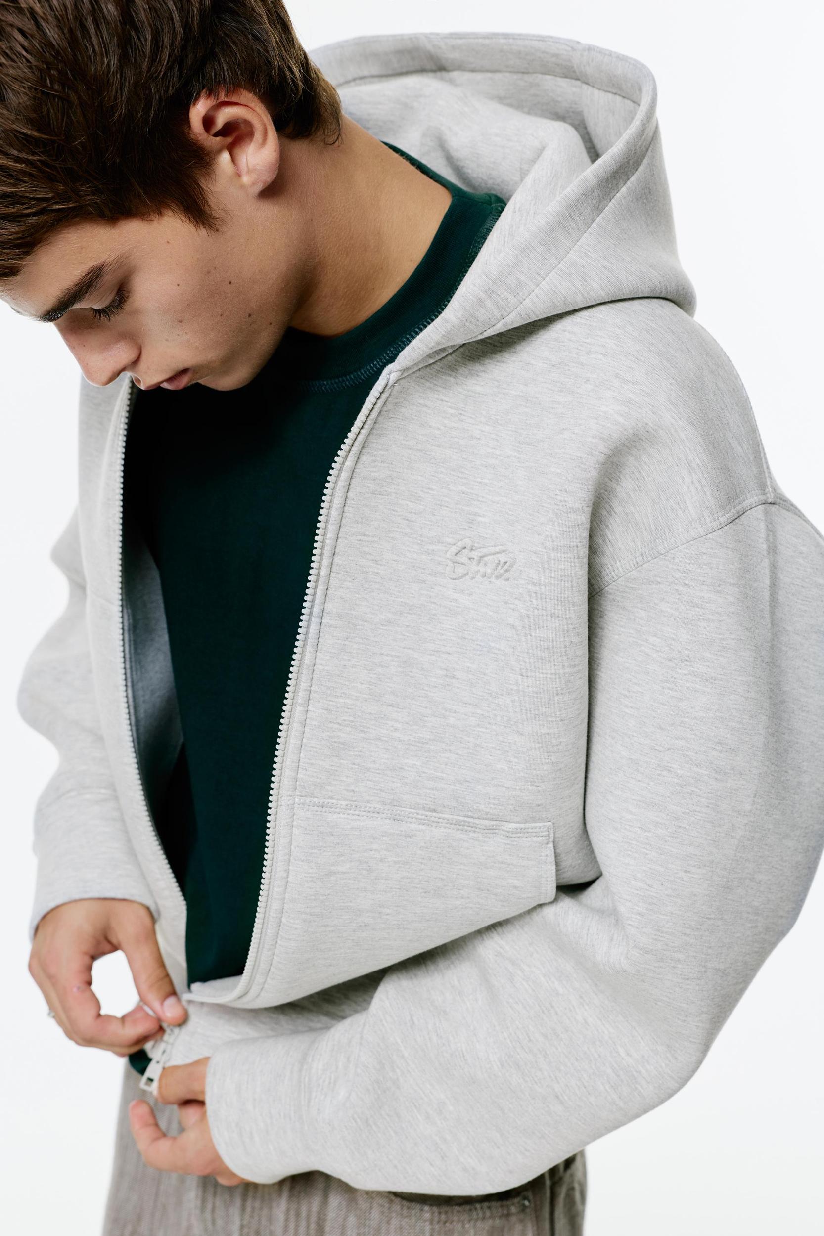 STWD hooded jacket with zip Product Image