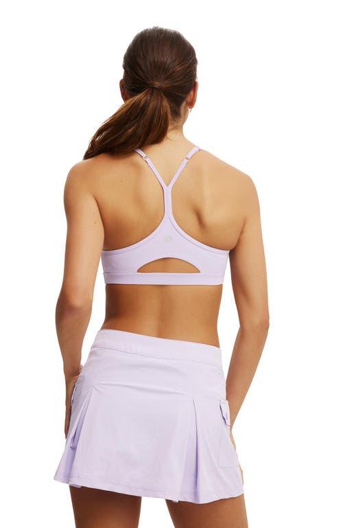 COTTON ON BODY Women's Active 365 Keyhole Crop in Pastel Lilac at Nordstrom, Size Large Product Image