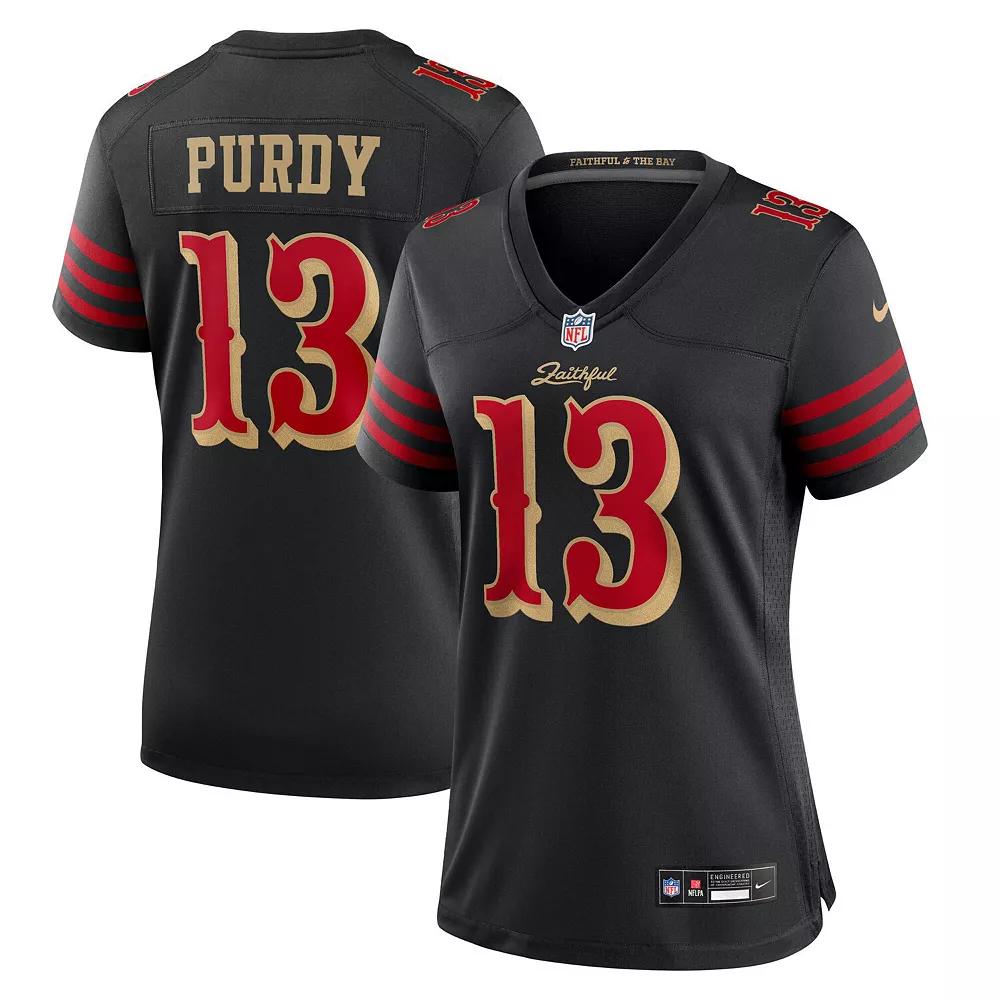 Women's Nike Brock Purdy Black San Francisco 49ers 2025 Rivalries Collection Game Jersey,  Product Image