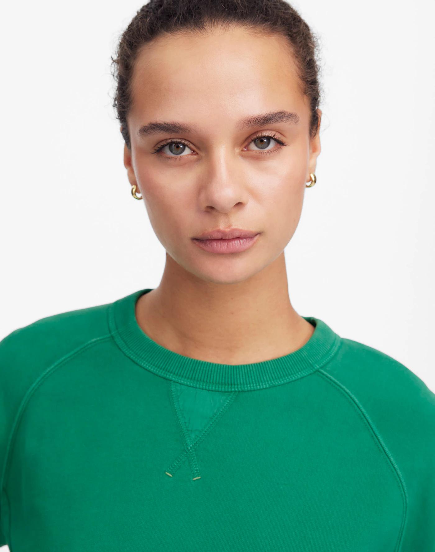 Garment-Dyed Crewneck Sweatshirt Product Image