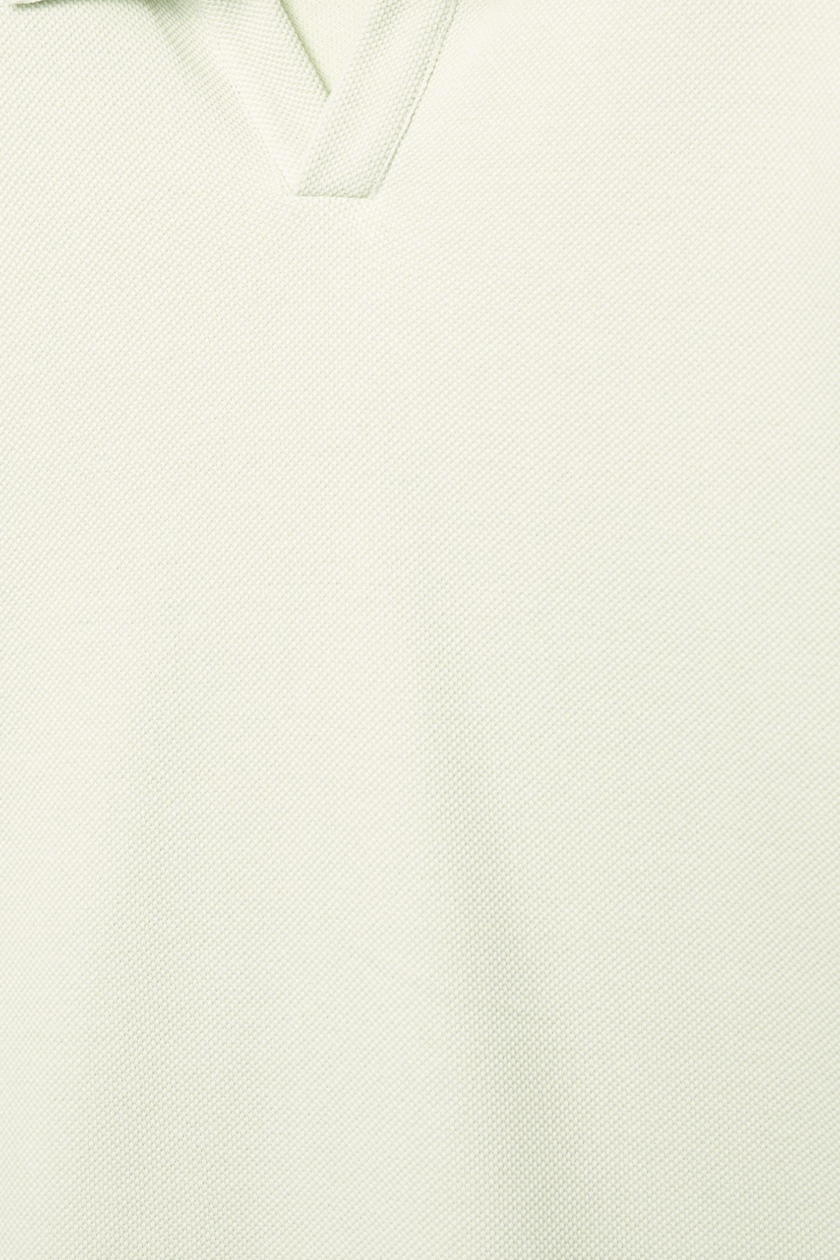 Boxy fit short sleeve polo shirt Product Image