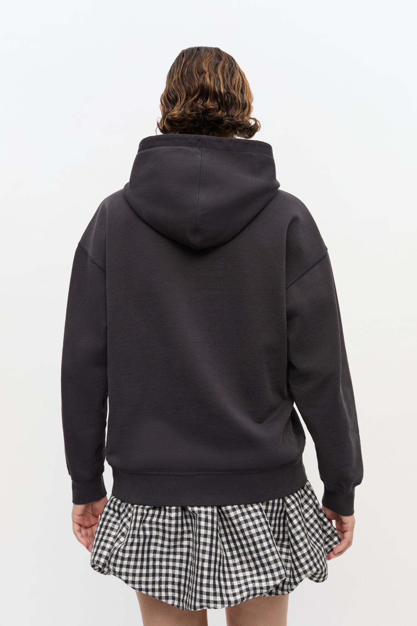 Black Animal Print Hoodie Product Image