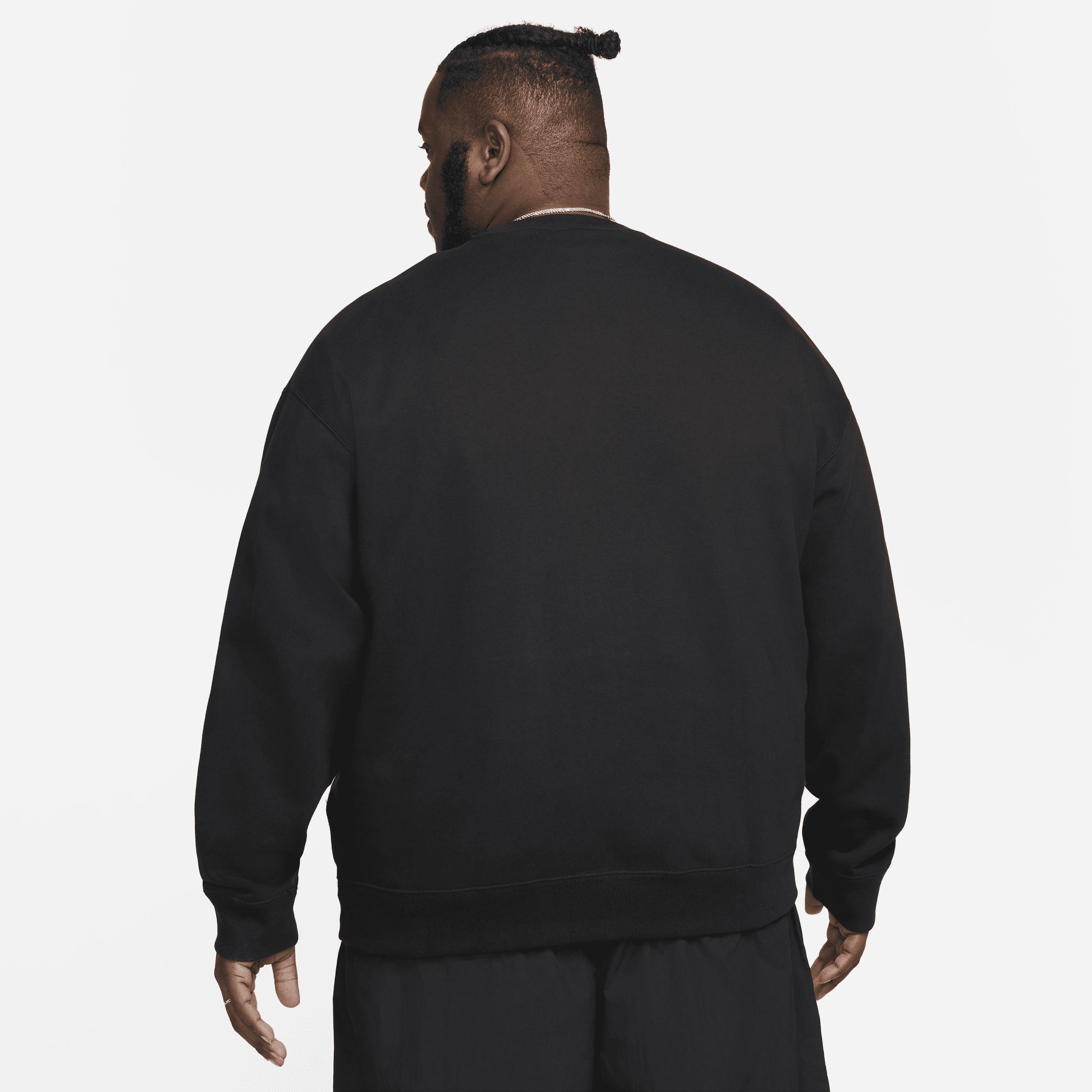 Nike Mens Solo Swoosh Fleece Crew | DX1361-010 Product Image
