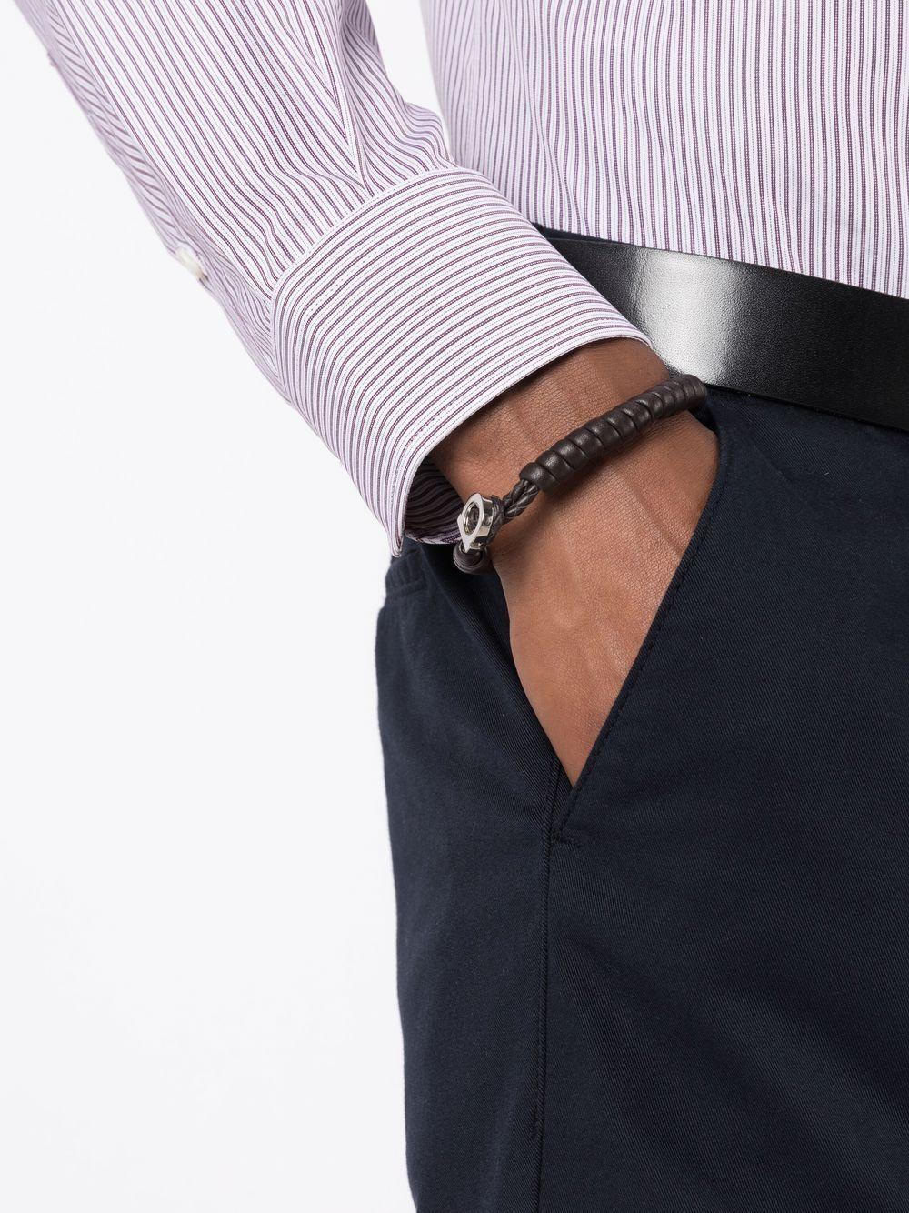 braided logo bracelet  Product Image