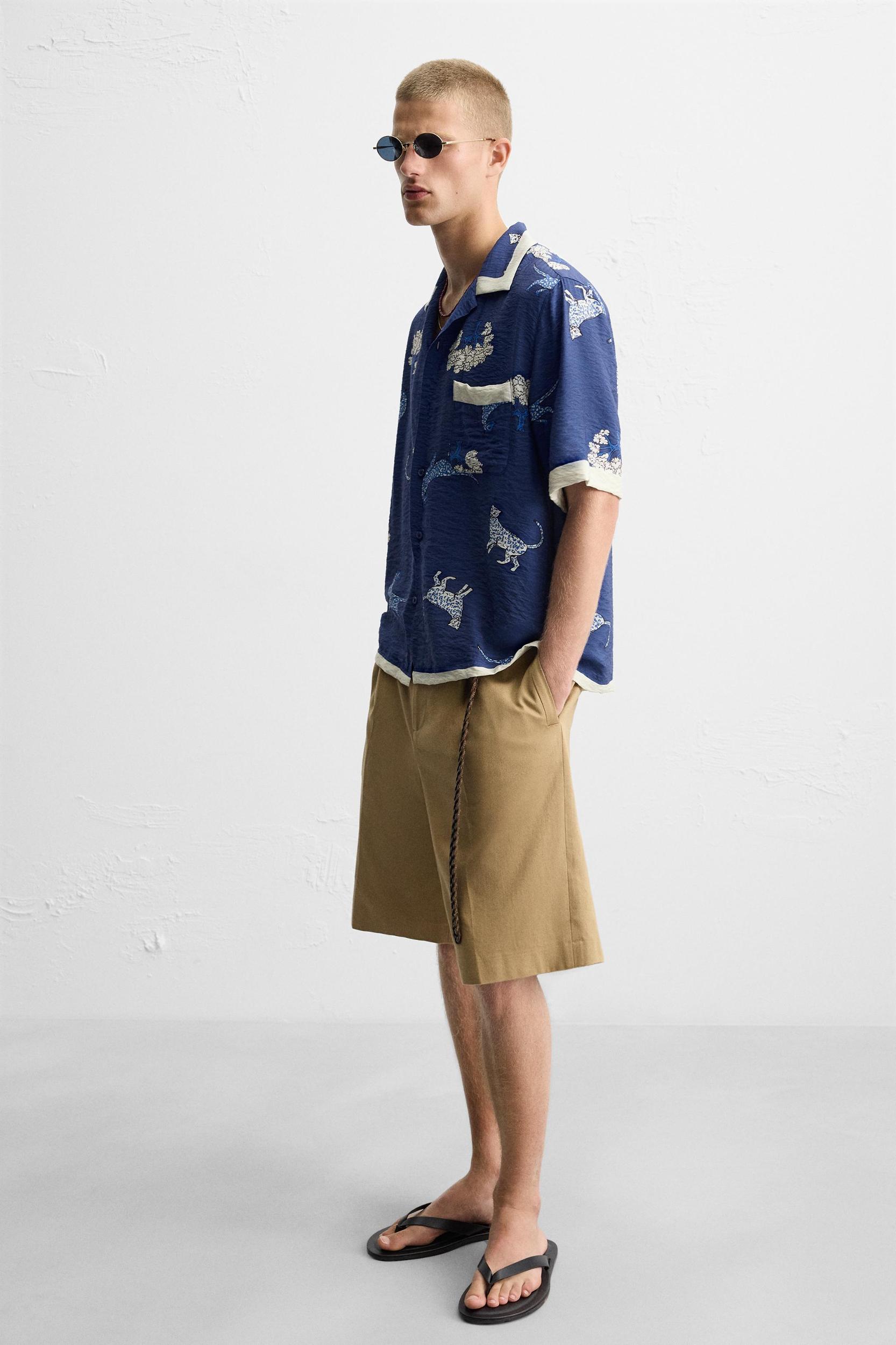 ANIMAL PRINT SHIRT Product Image