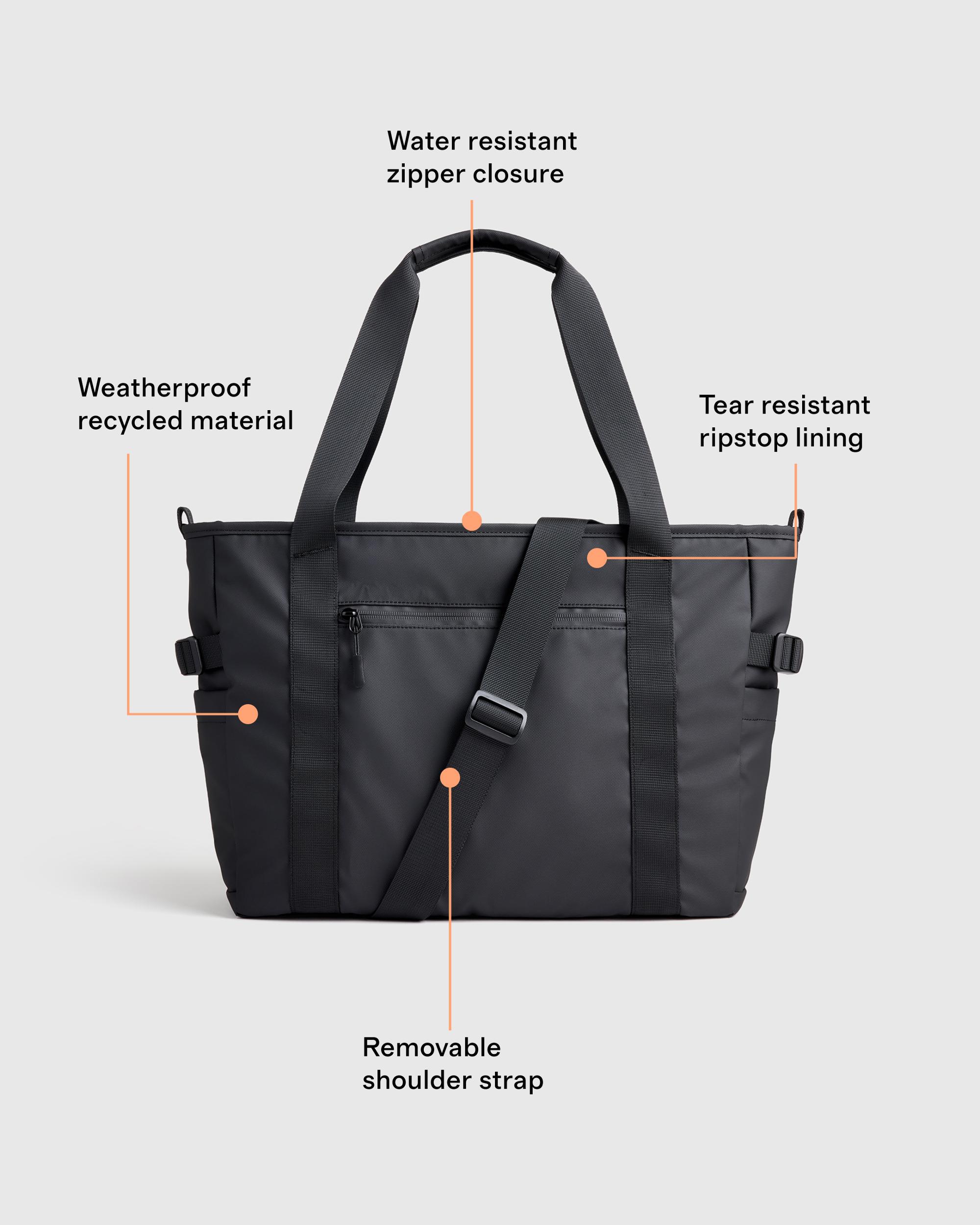Quince | Men's Weatherproof Utility Tote Recycled Polyester Product Image