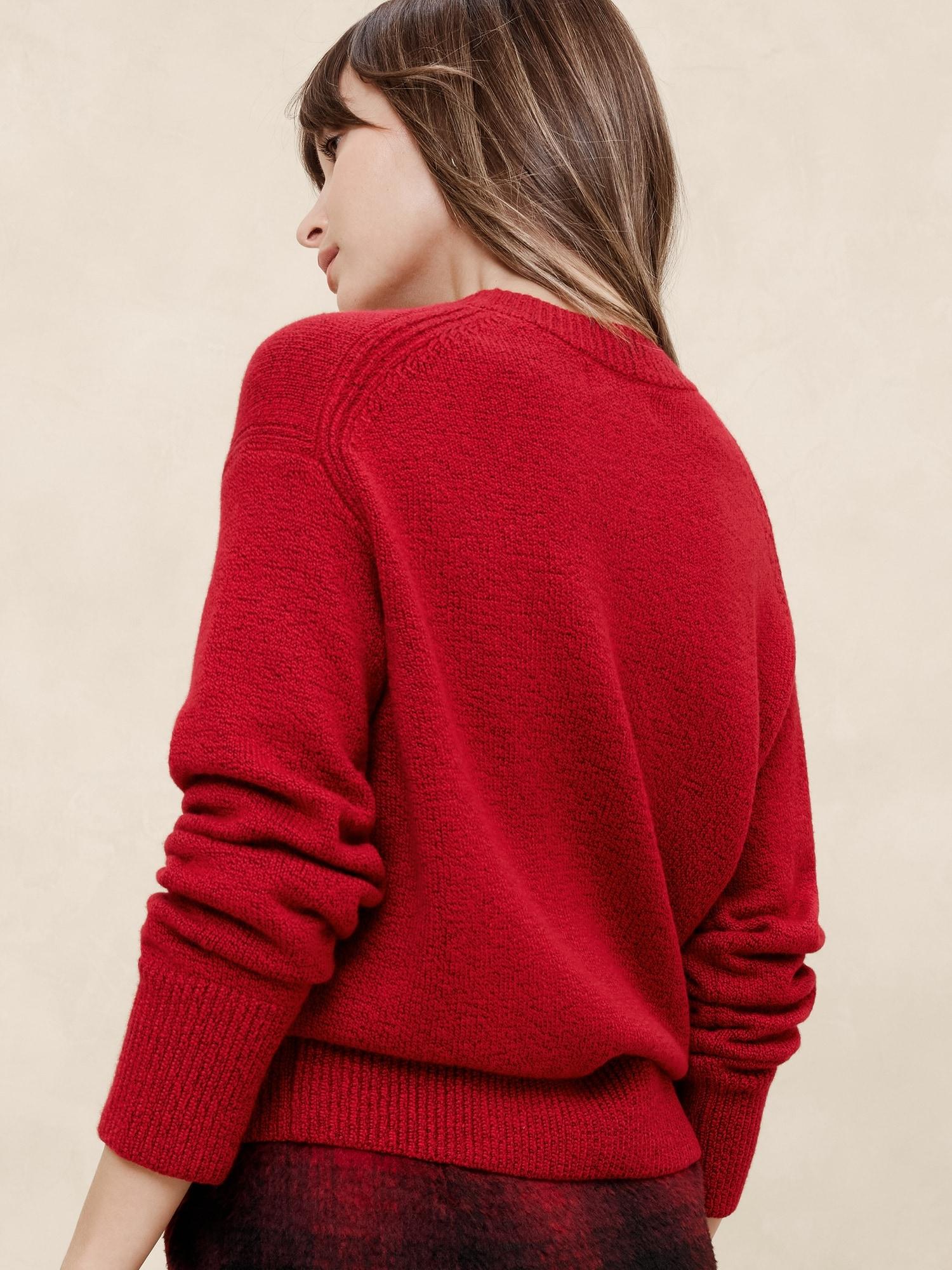 Cozy Shimmer Pullover Sweater Product Image