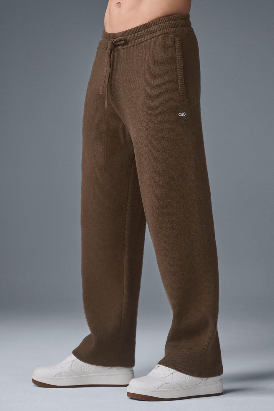 Scholar Straight Leg Sweatpant - Espresso Product Image