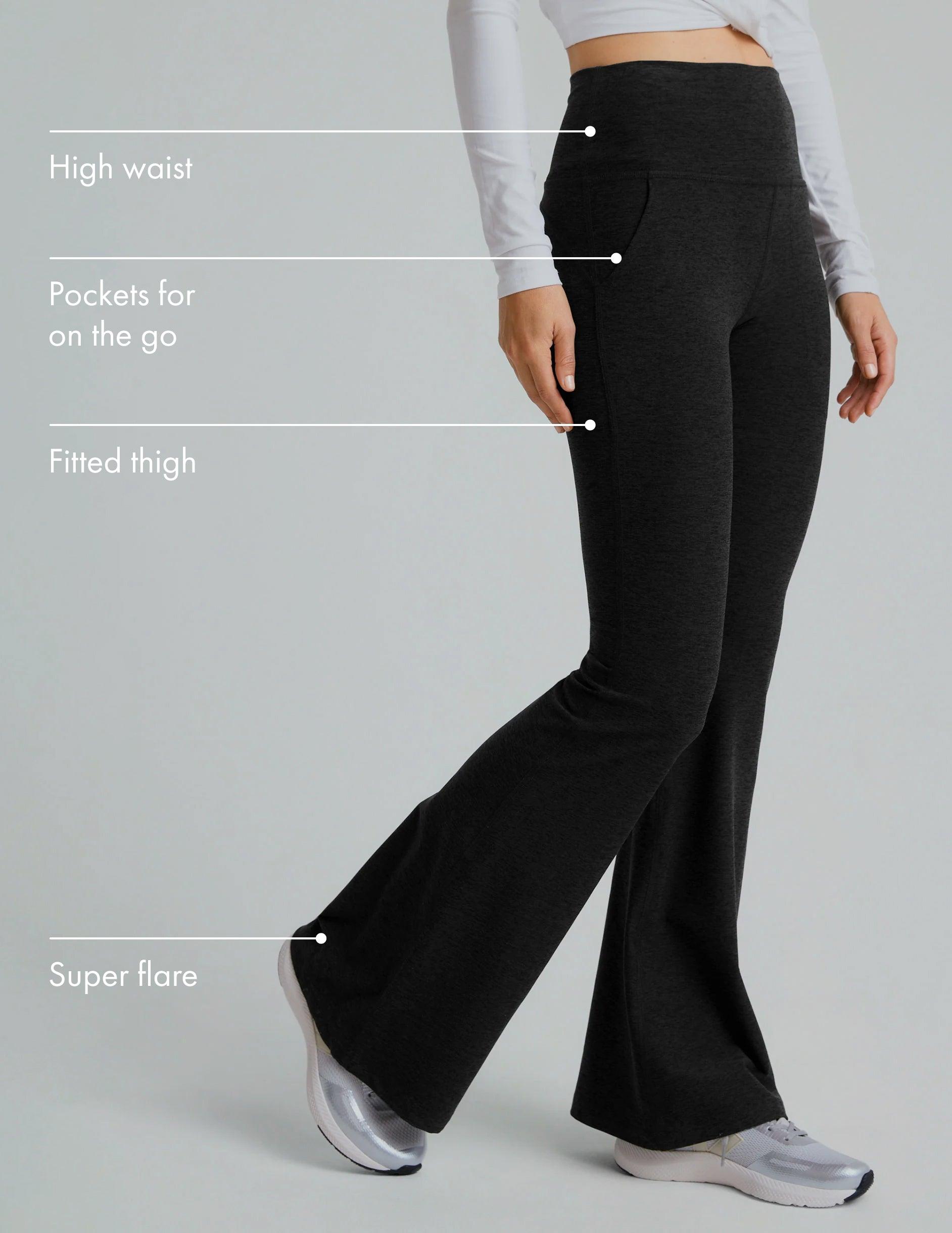 Spacedye All Day Flare High Waisted Pant Product Image