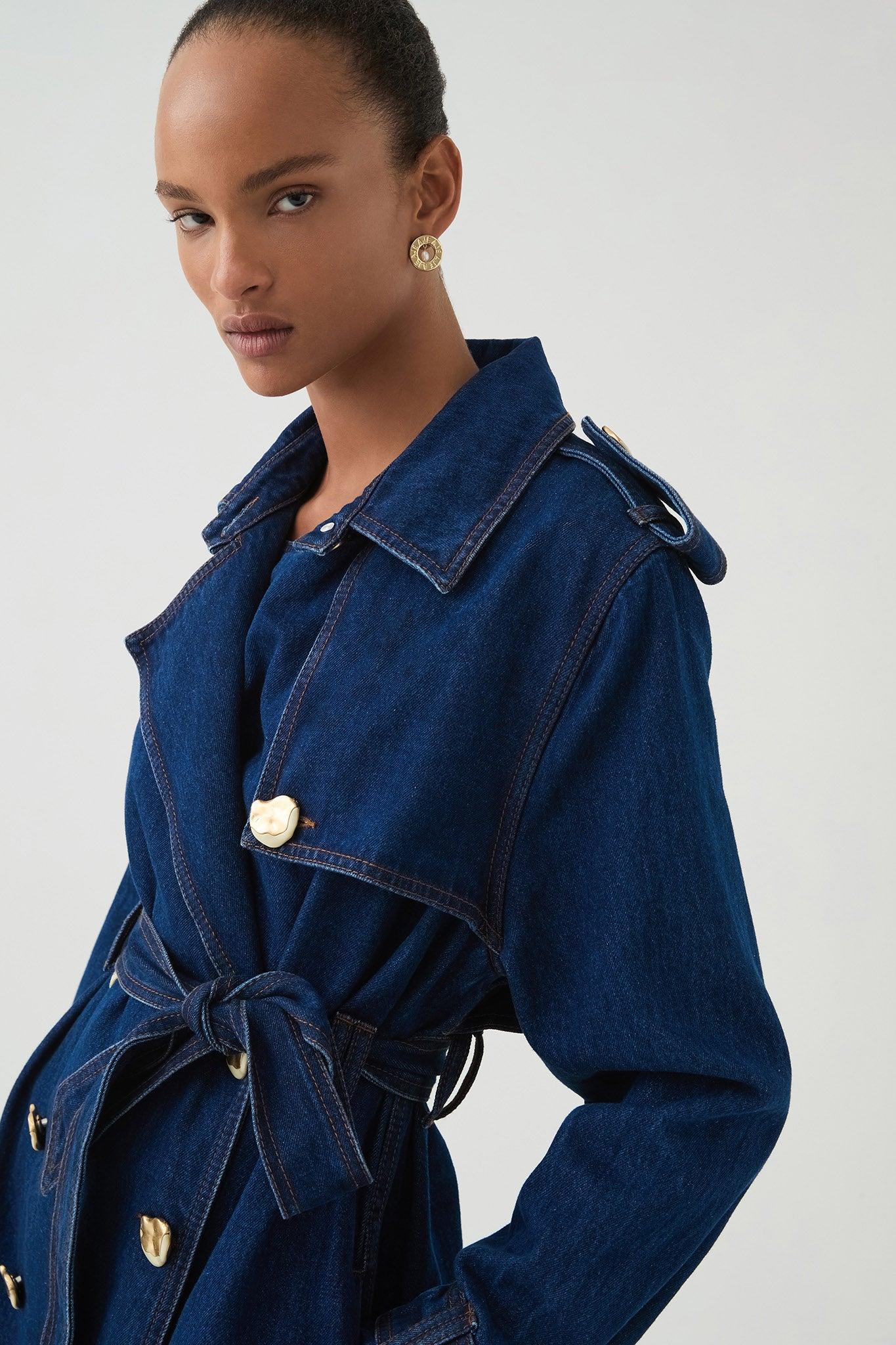 Genesis Denim Trench Product Image