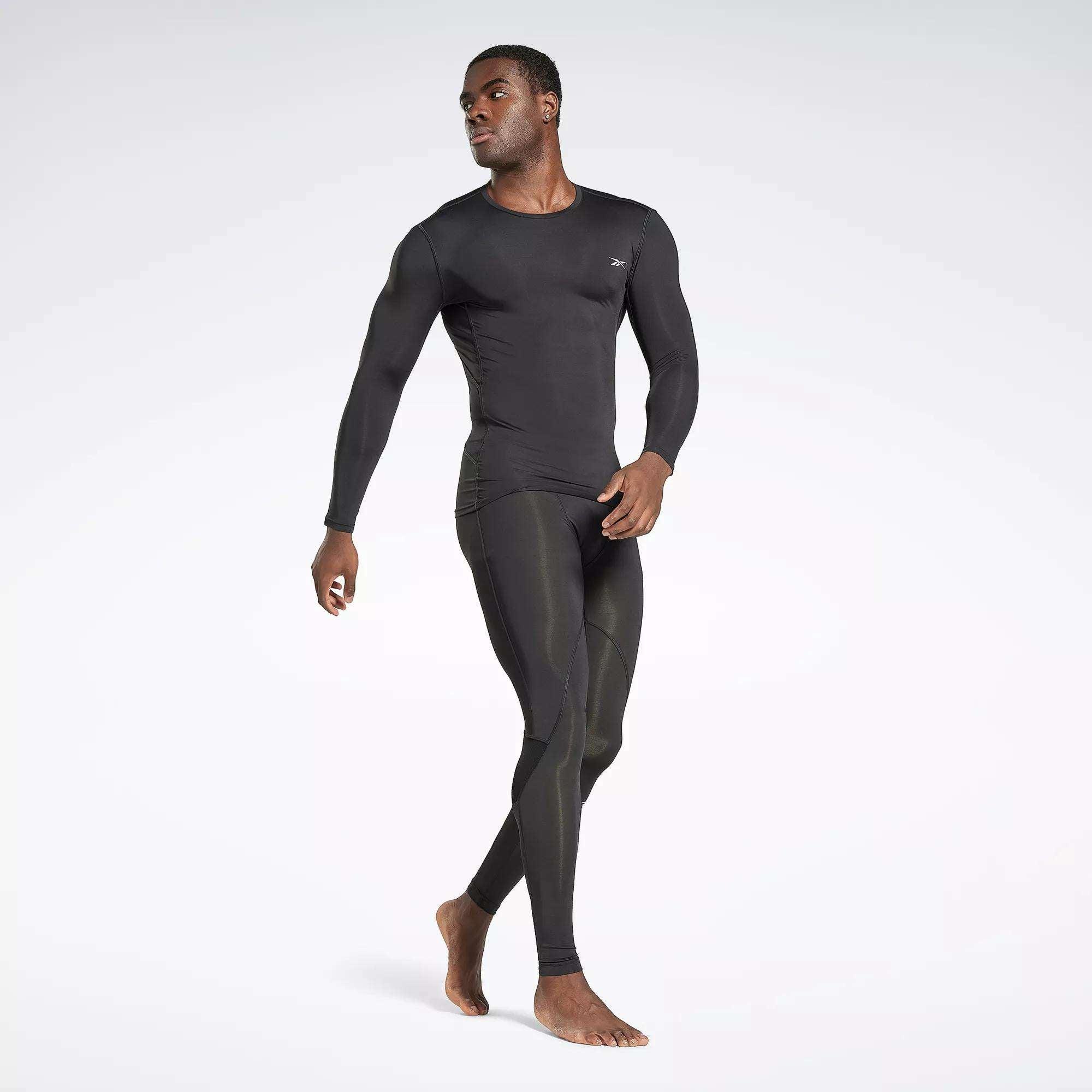 Men's Workout Ready Compression Tights Male Product Image