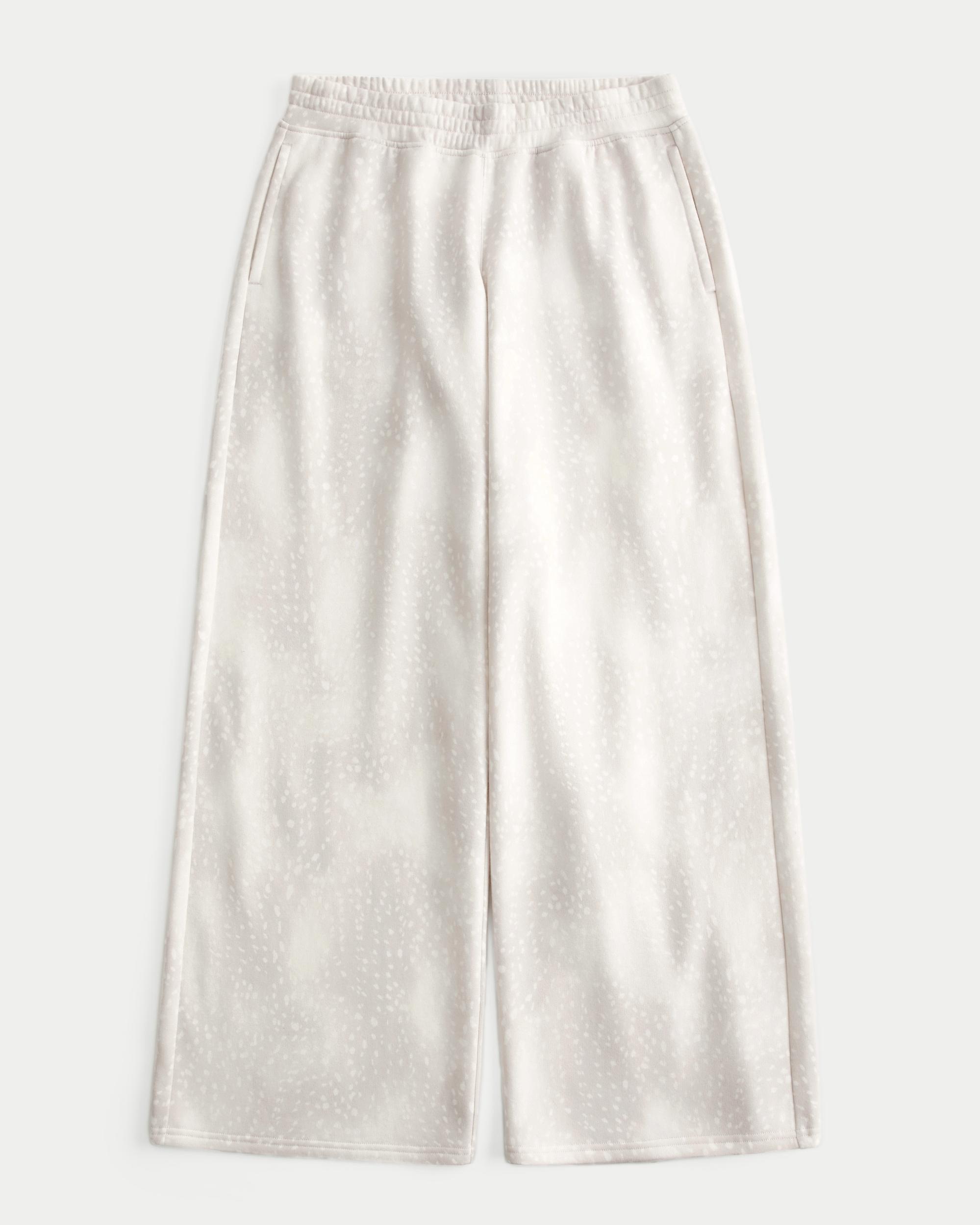 Scenic Print Baggy Sweatpants Product Image