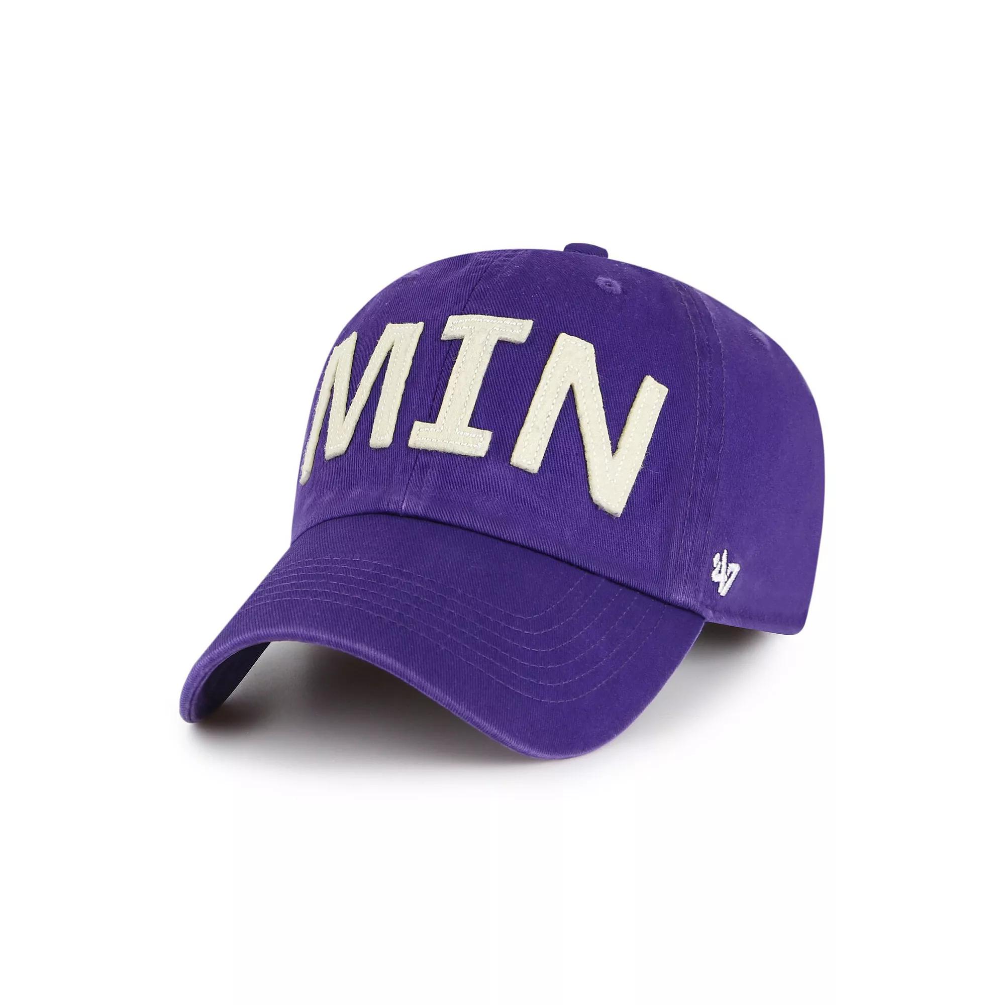 Womens 47 Minnesota Vikings Finley Clean Up Adjustable Hat Product Image