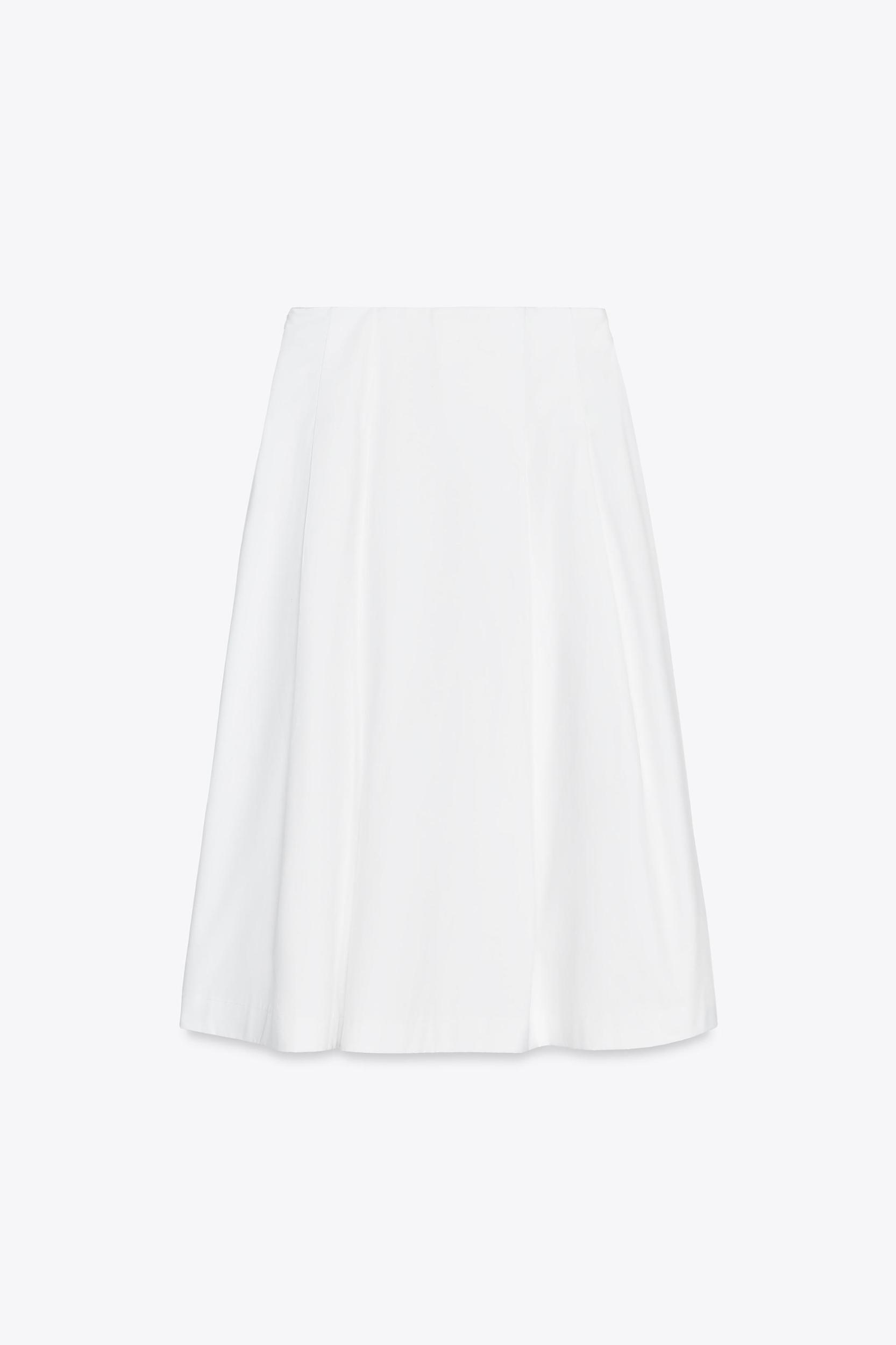 PLEATED MIDI SKIRT Product Image