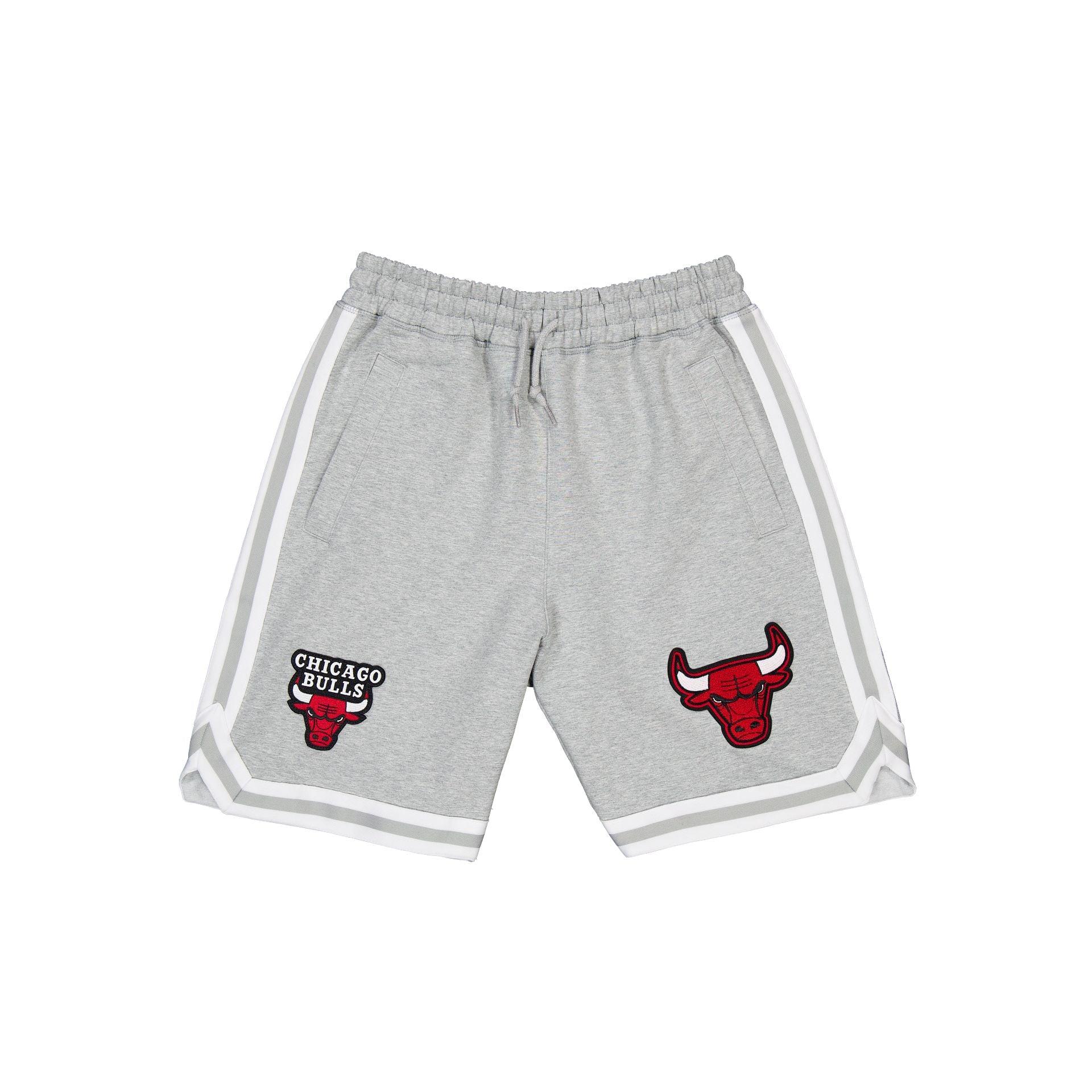 Chicago Bulls Gray Logo Select Shorts Male Product Image