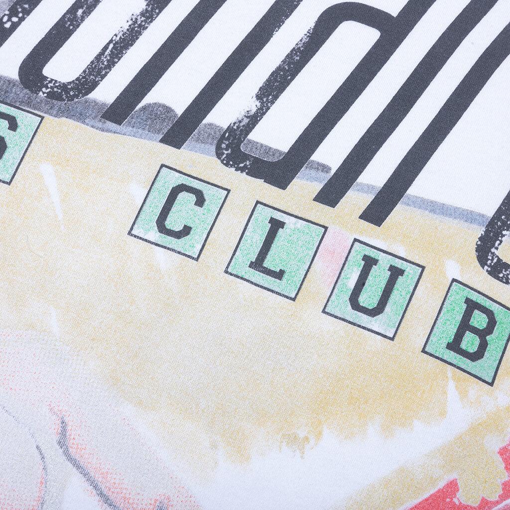 Sighting S/S Oversized Knit Shirt - White Male Product Image