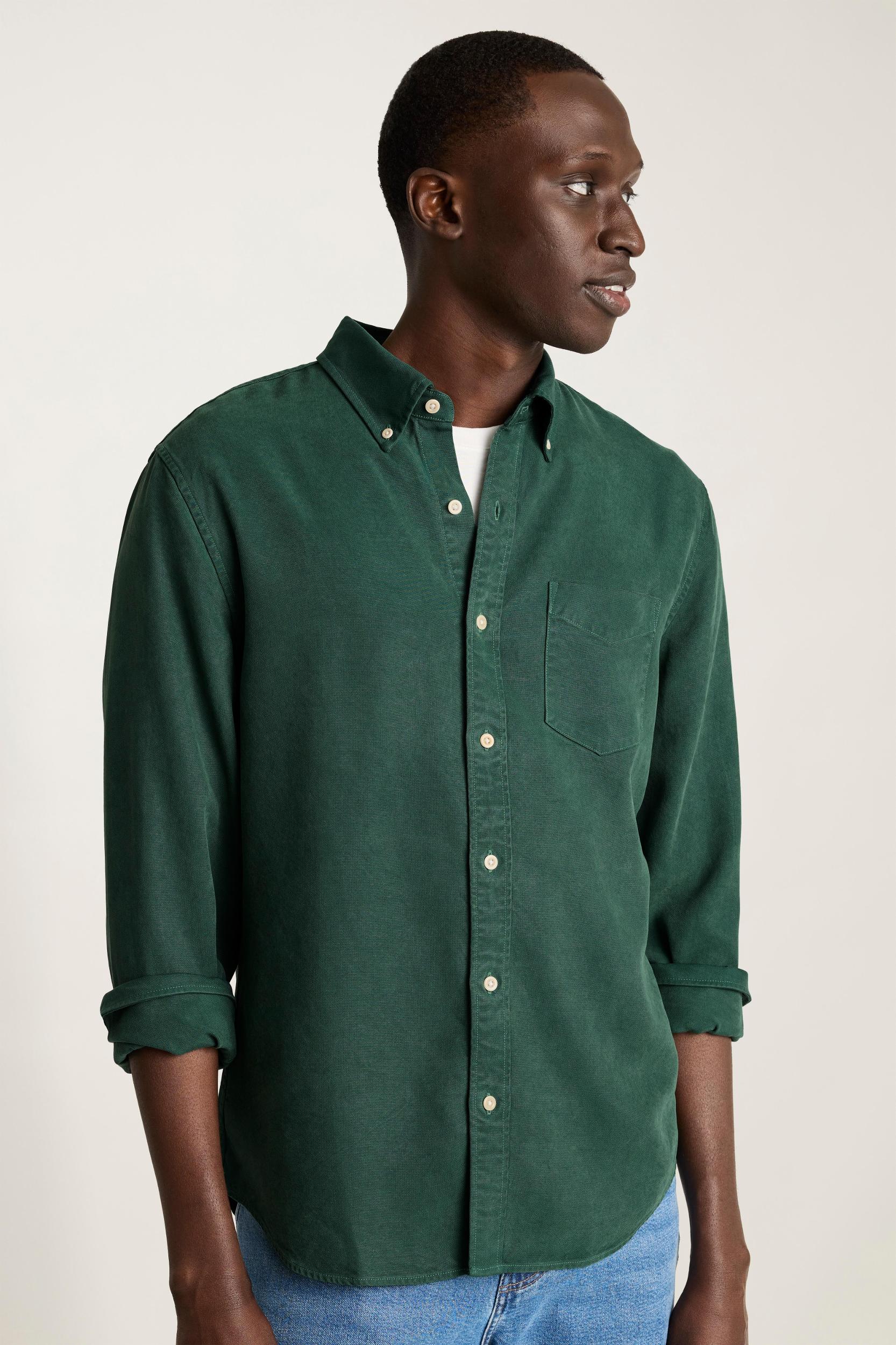 Garment Dyed Tencel Shirt Product Image