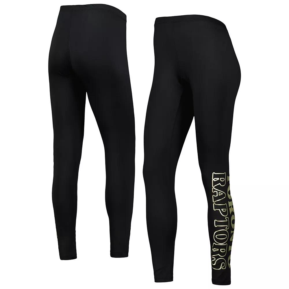Women's G-III 4Her by Carl Banks Black Toronto Raptors Stadium Leggings,  Product Image