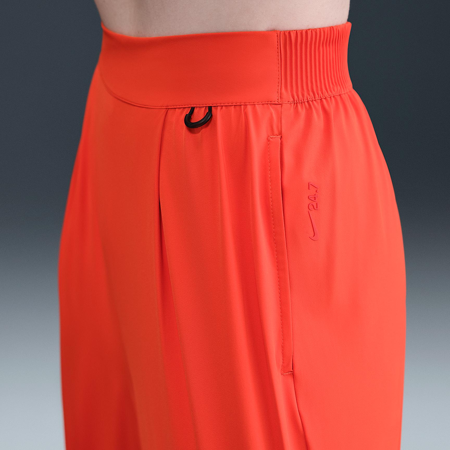 Nike Womens 24.7 PerfectStretch Dri-FIT High-Waisted Loose Wide-Leg Pants | HM8389-633 Product Image