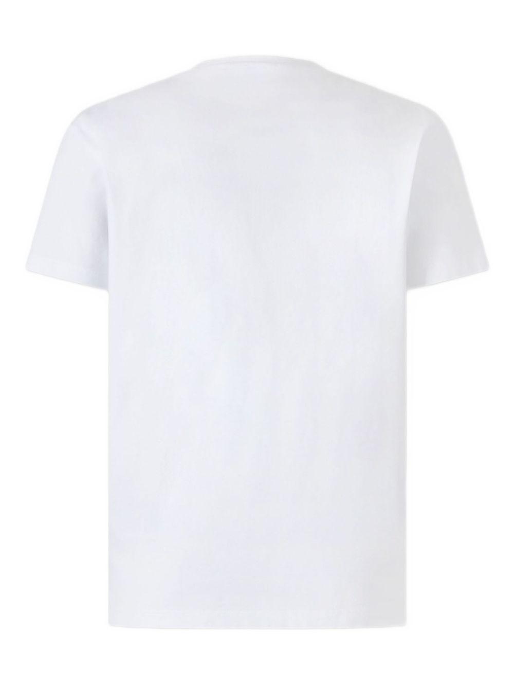 logo-patch pocket T-shirt Product Image