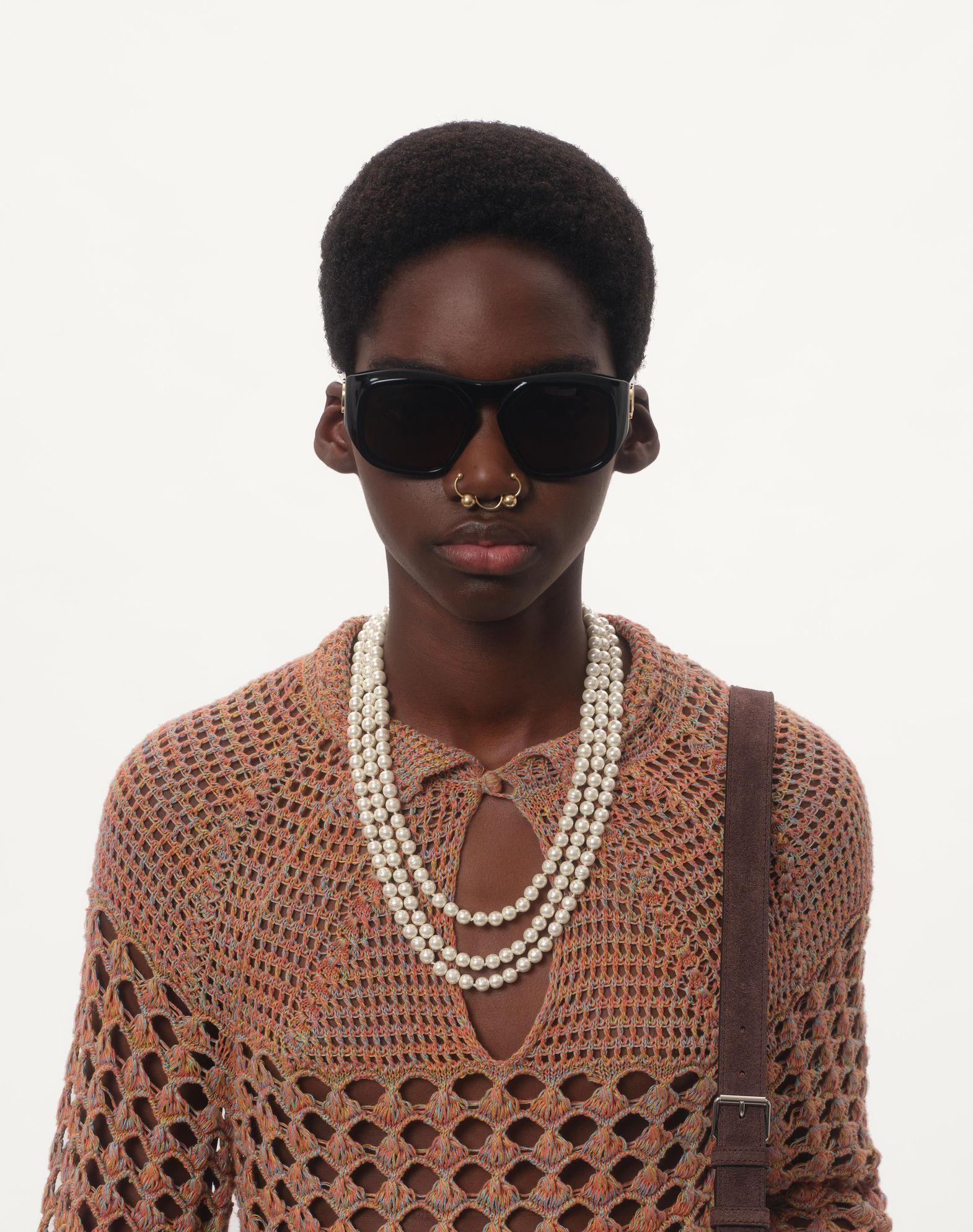 Cotton And Mouline Linen Sweater Product Image