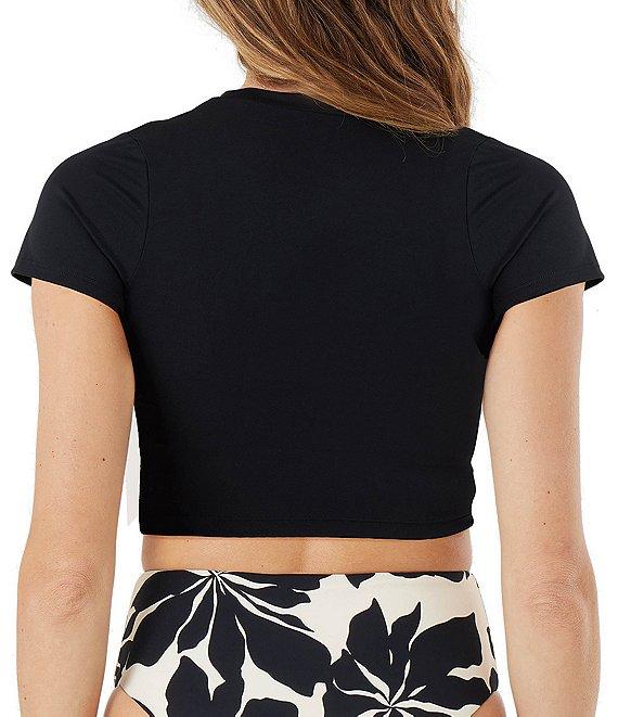 Roxy Hang Loose Reversible Print High Waist Swim Bottom Product Image