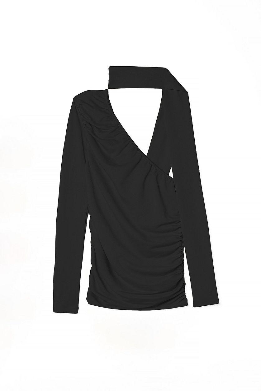 Off Shoulder Scarf Top Product Image