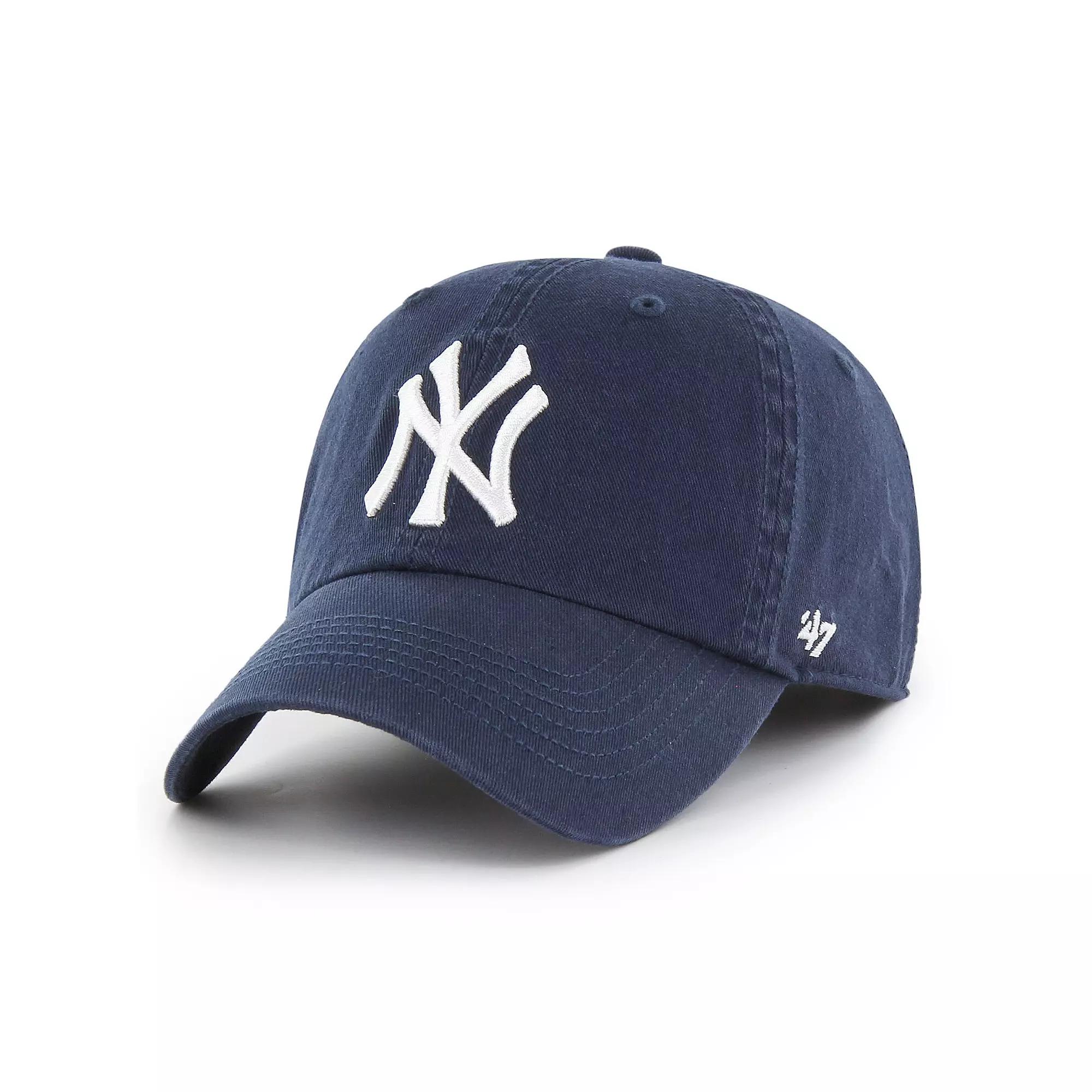 Men's '47 Navy New York Yankees Franchise Logo Fitted Hat, Size: XL, Blue Product Image