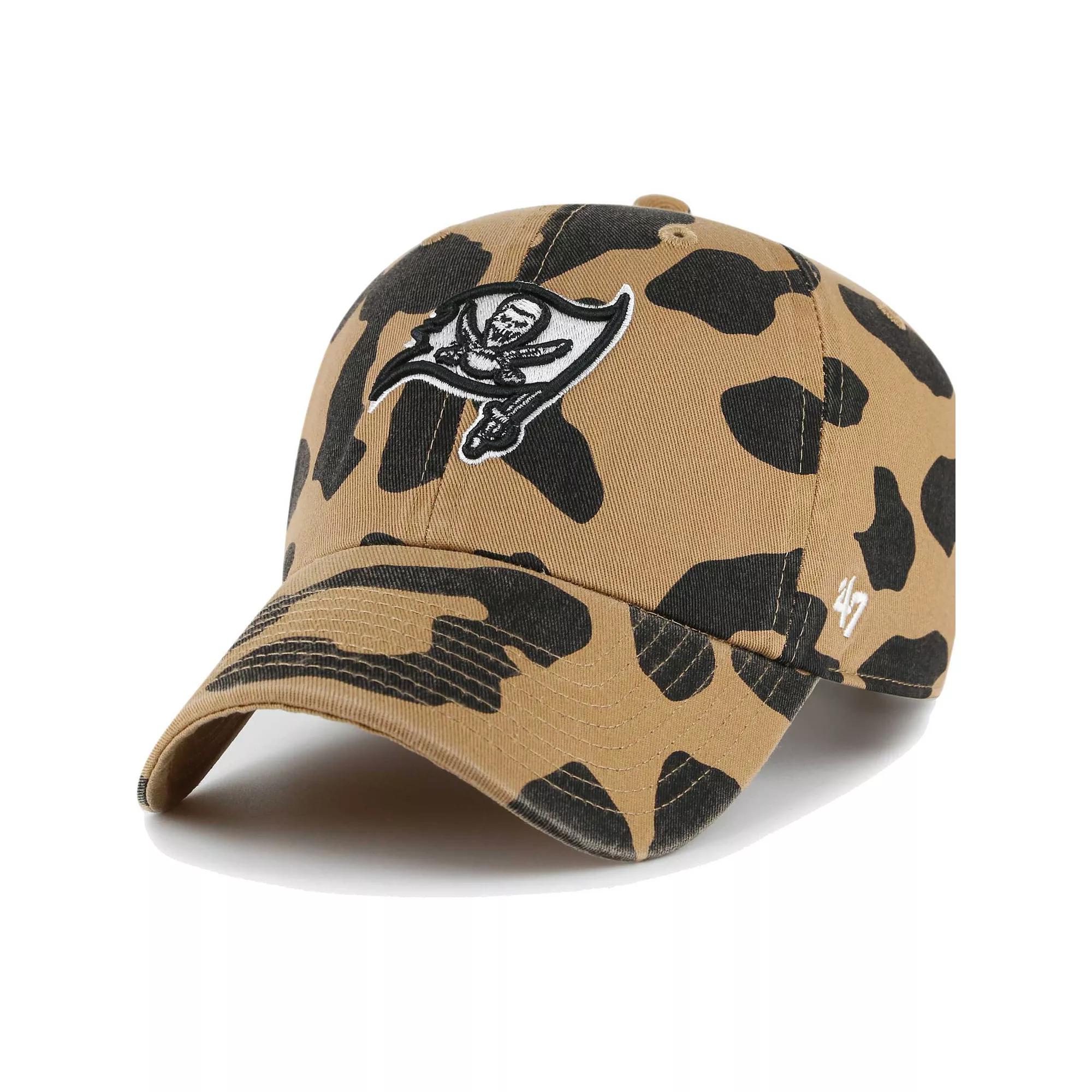 Women's '47  Tan Tampa Bay Buccaneers Rosette Clean Up Adjustable Hat, Team Product Image