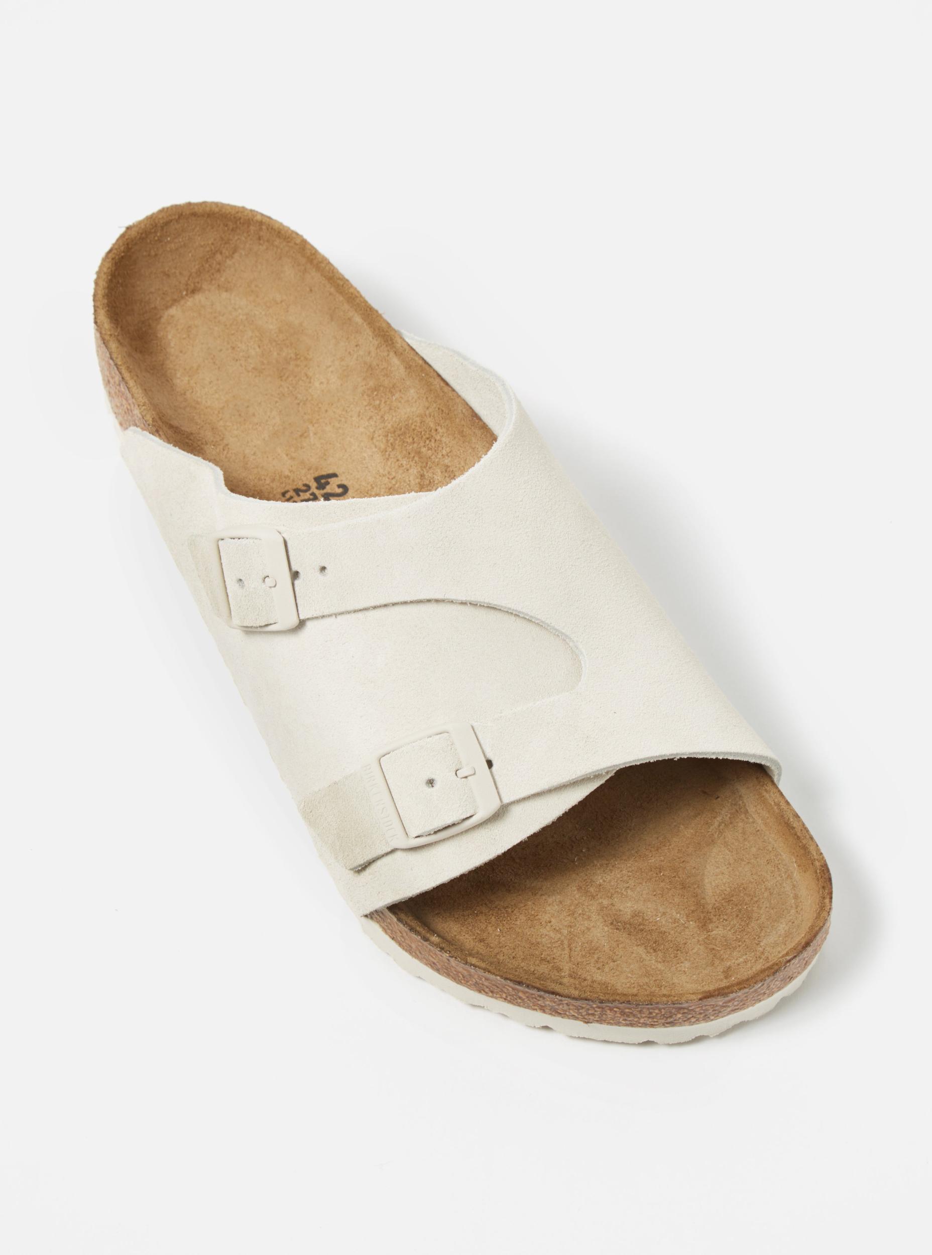 Antique White Suede Birkenstock Zürich Product Image