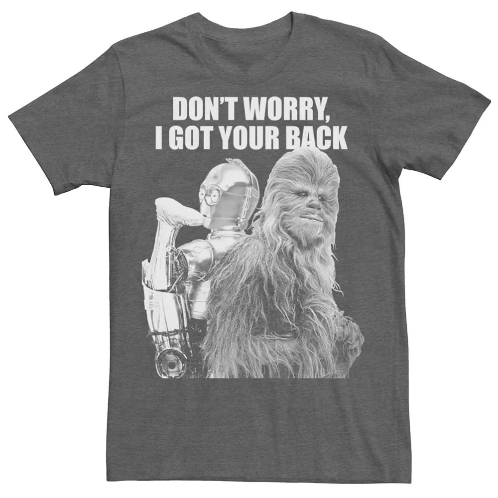 Men's Star Wars Chewbacca Tee, Size: Small, Grey Heather Product Image